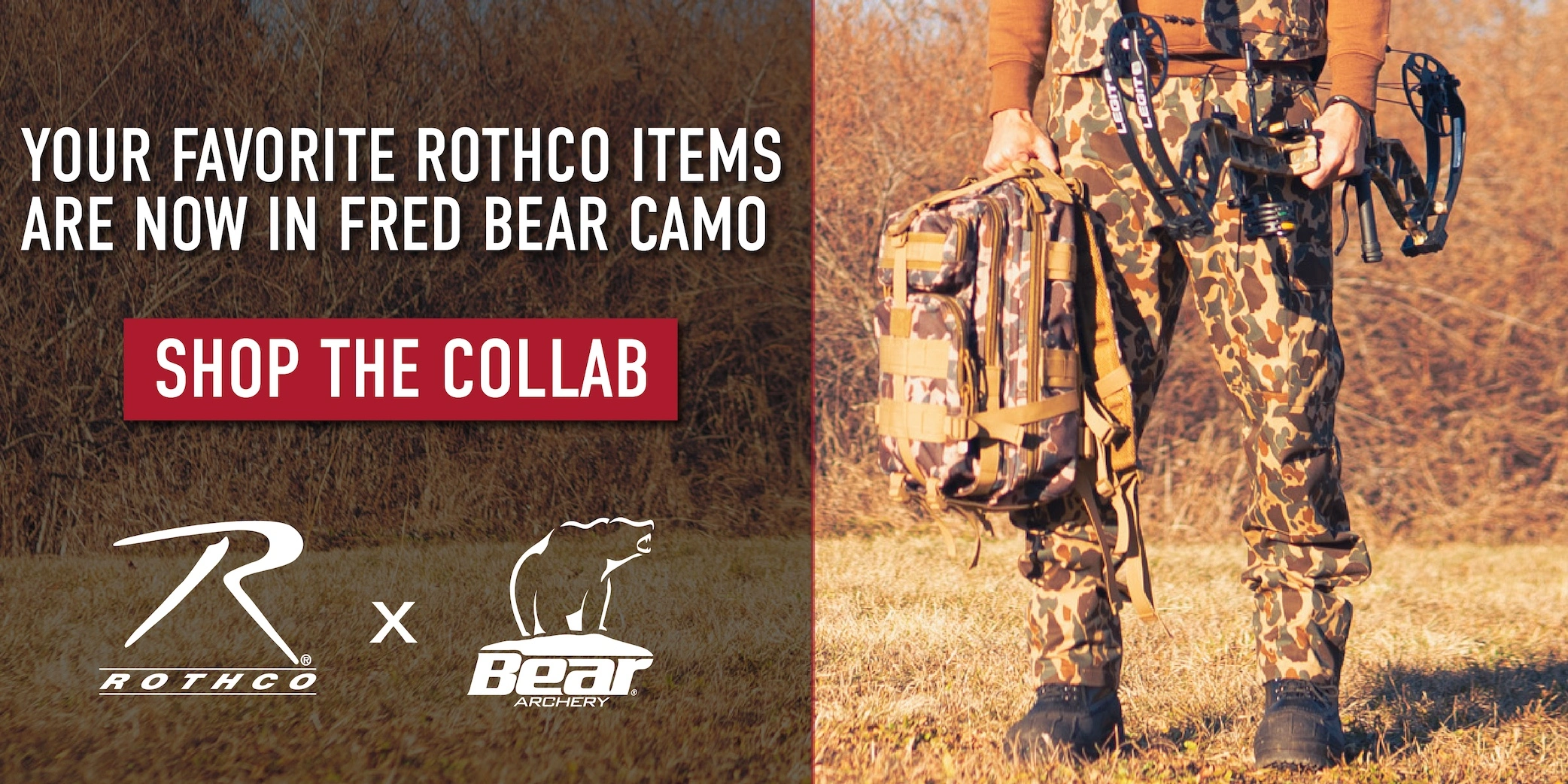 Rothco Bear Archery Collaboration, Fred Bear Camo