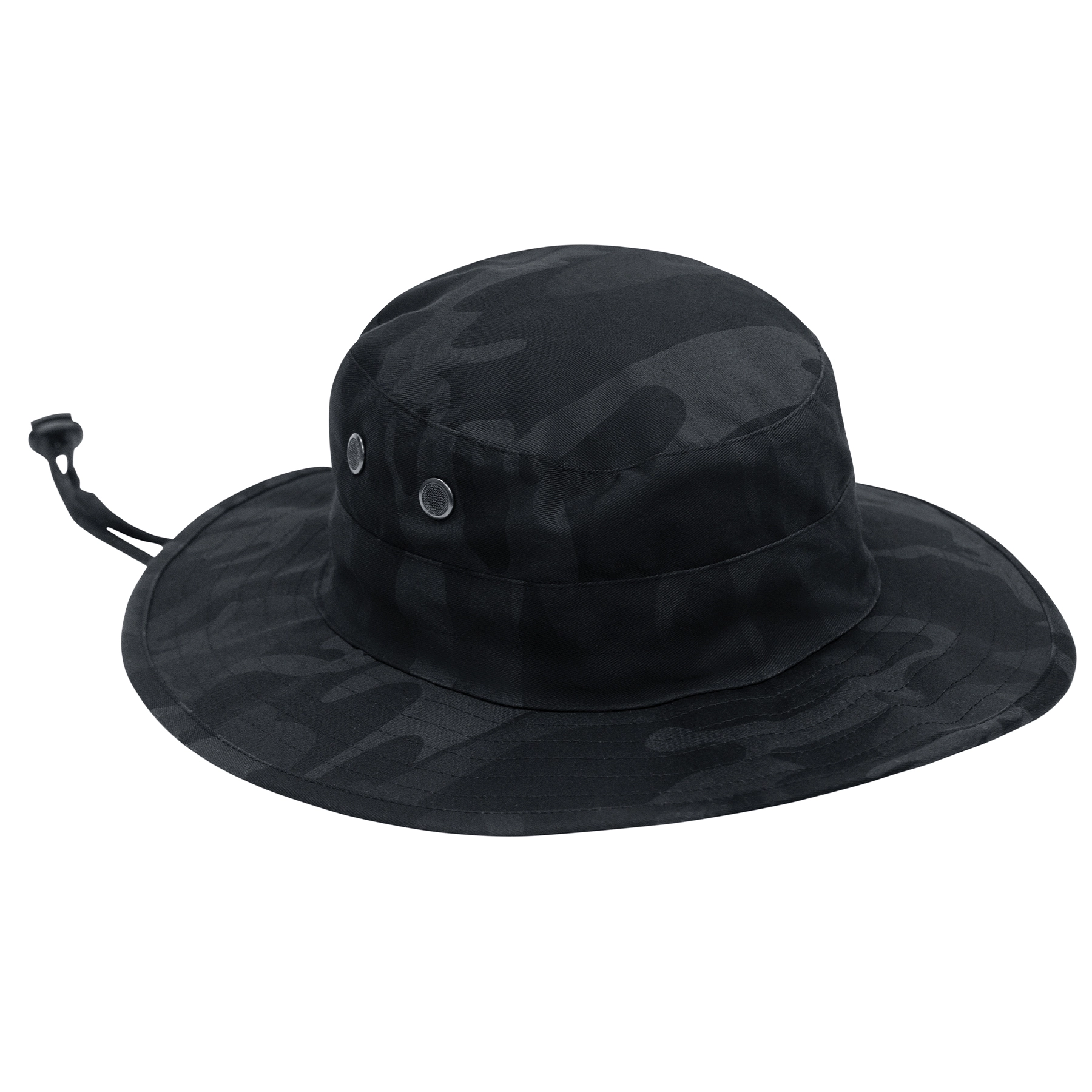 Rothco Midnight Black Camo Adjustable Boonie Hat
