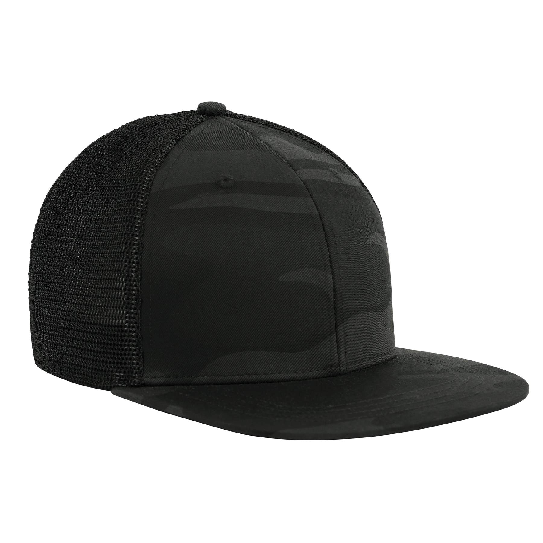 Rothco Midnight Black Camo Trucker Hat