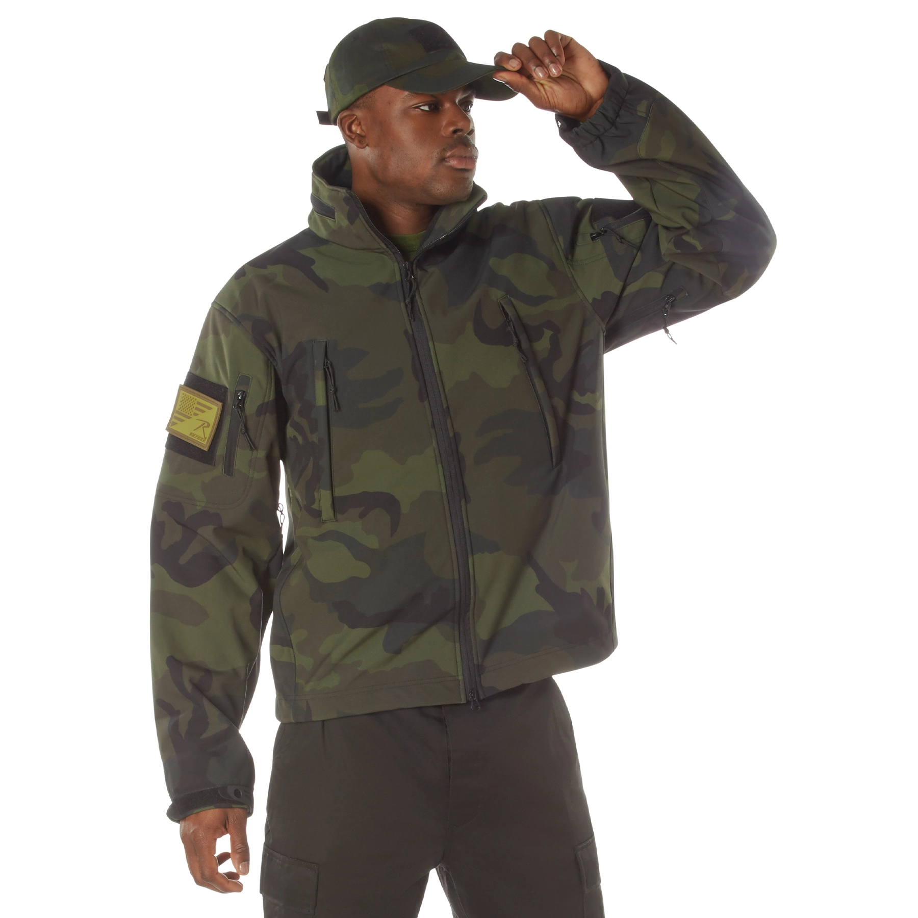 Rothco Midnight Woodland Camo Tactical Jacket