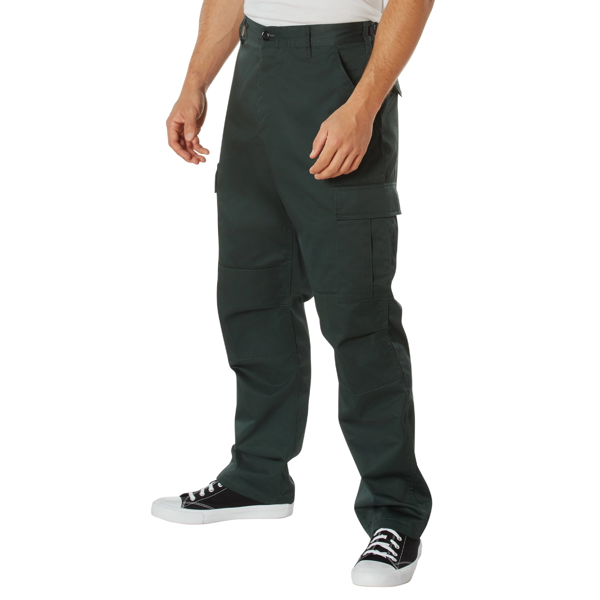 New hunter green color cargo pants