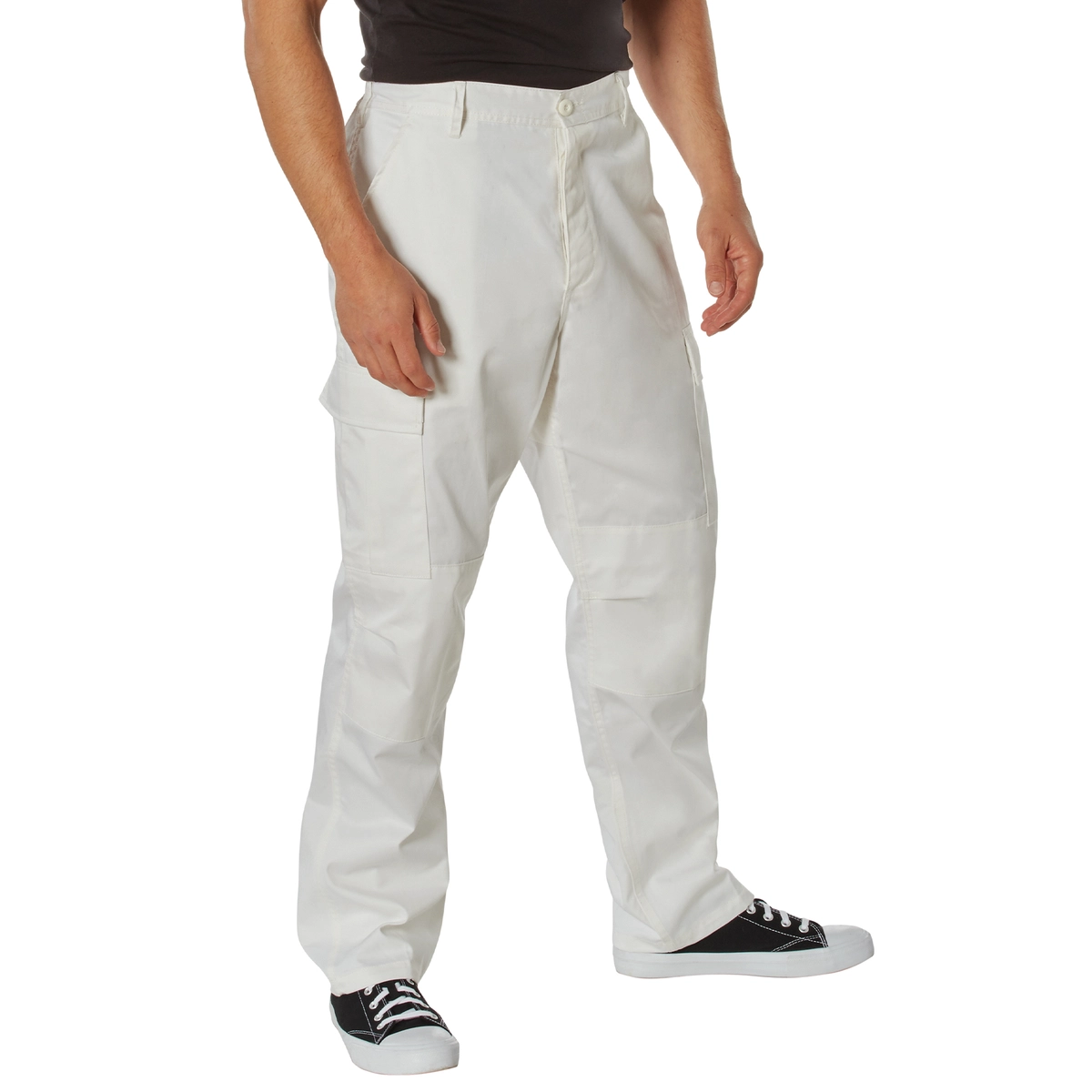 New off white color cargo pants