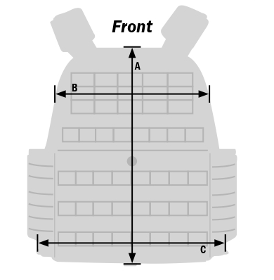 Rothco M.O.L.L.E. Plate Carrier Vest