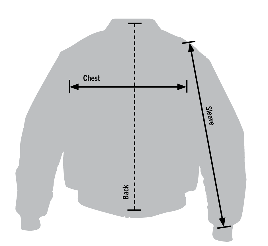 Couture Jacket Size Chart