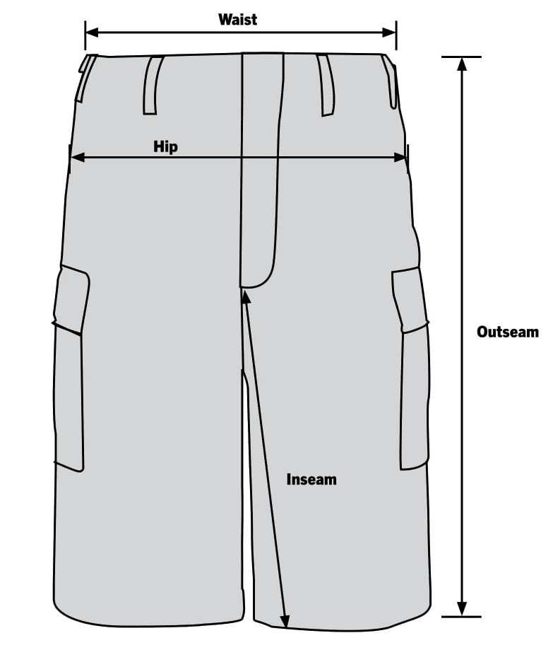 Rothco MA-1 Flight Jacket Sizechart