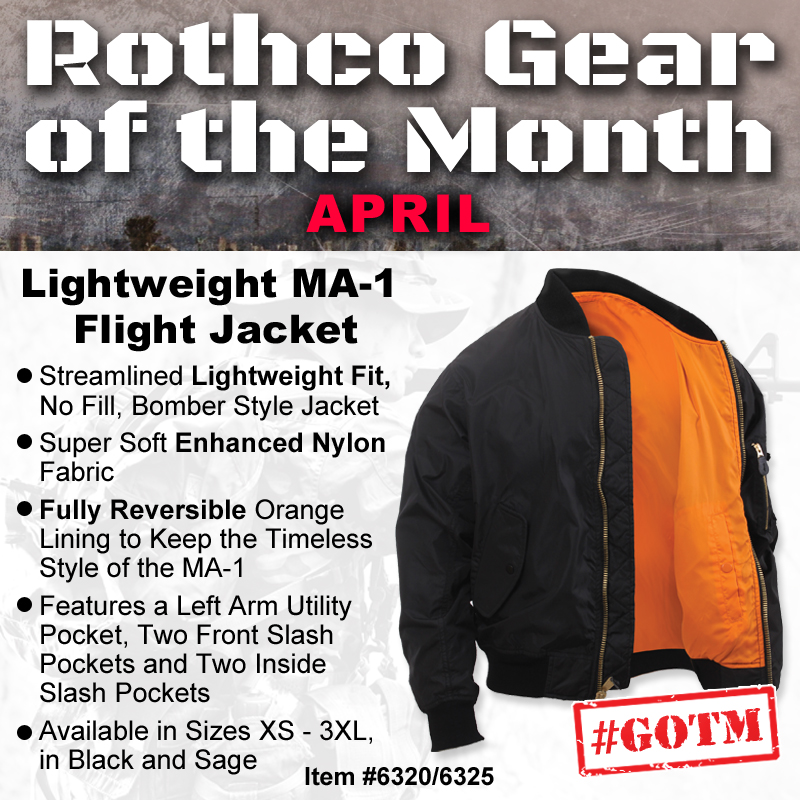 Lightweight MA-1 Flight Jacket