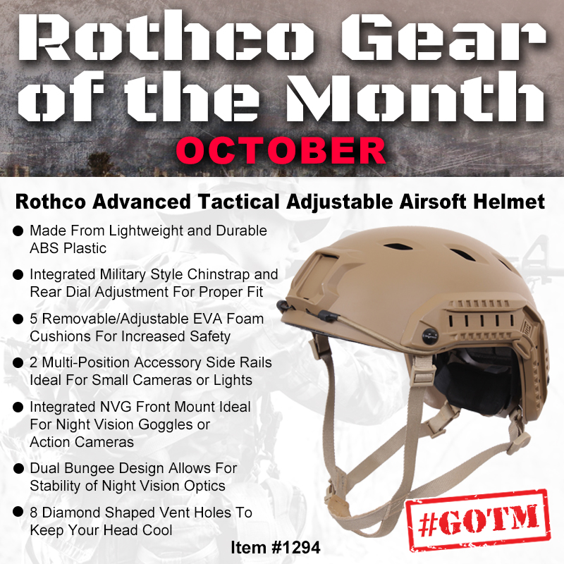 Gear of the month Oct 2017