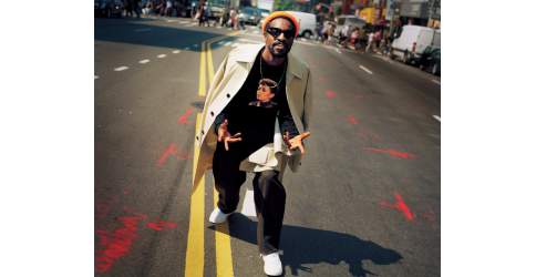 Andre 3000 In GQ Style Rocking Rothco