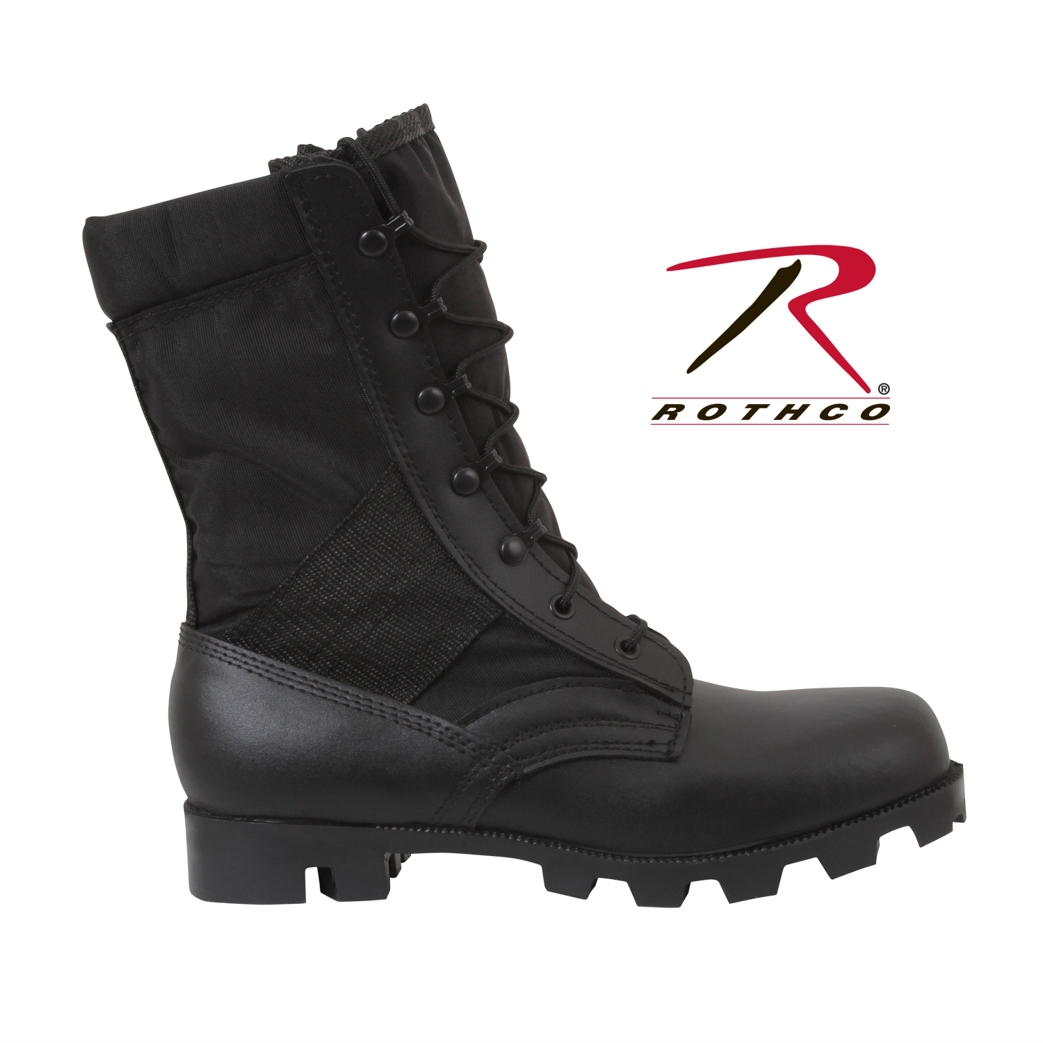 rothco black ripple sole jungle boots