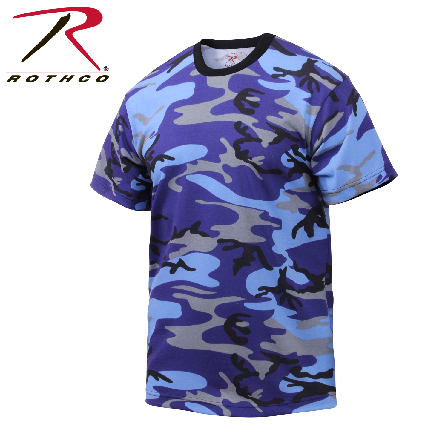 Blue camo t shirt clearance