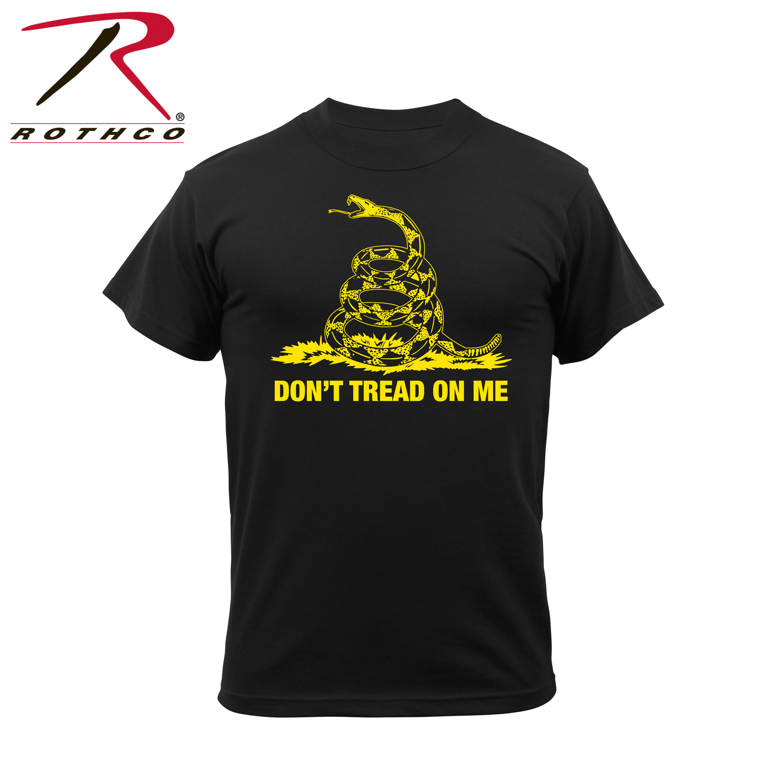 Rothco 61060 Don T Tread On Me Vintage T Shirt Black Ebay
