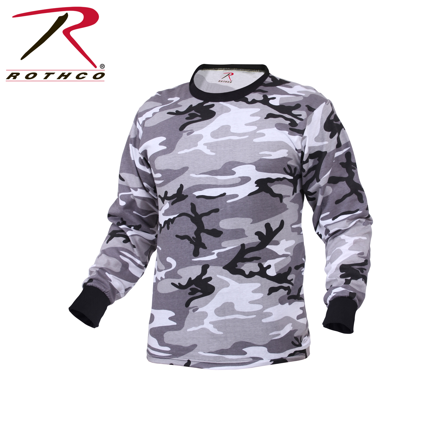 long sleeve camo tee