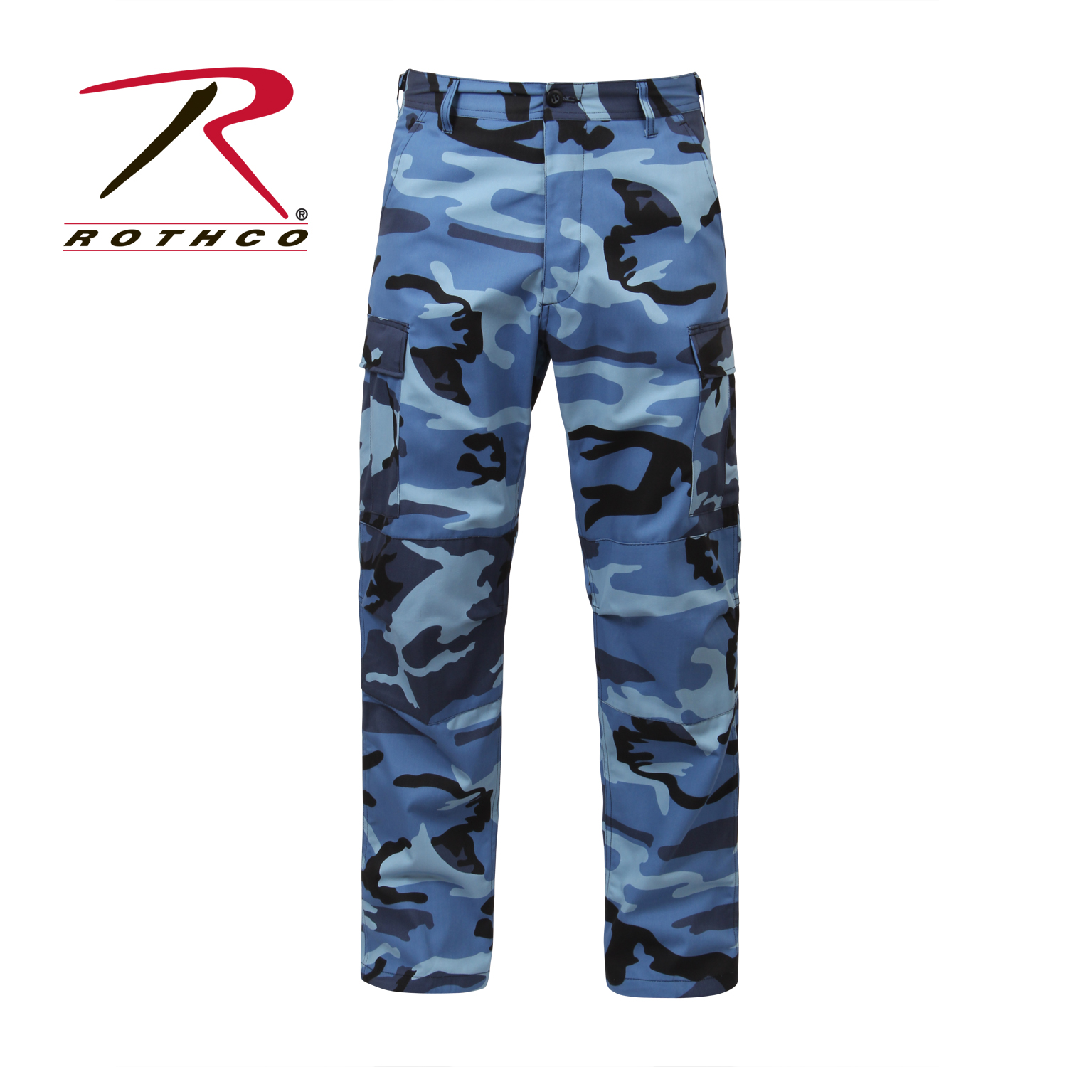 rothco bdu sky blue camo cargo pants