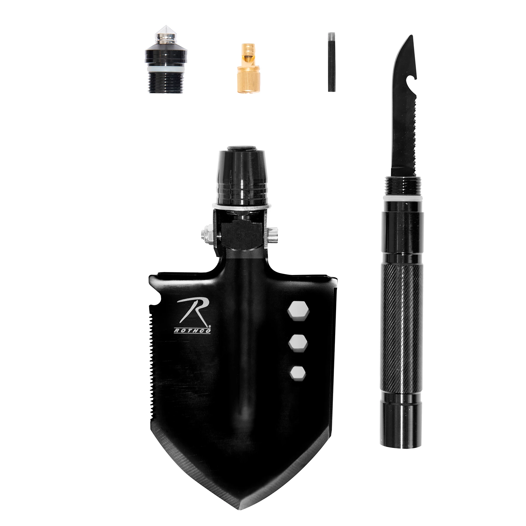 Rothco 8-in-1 Multi-Tool Survival Shovel / Portable Camping