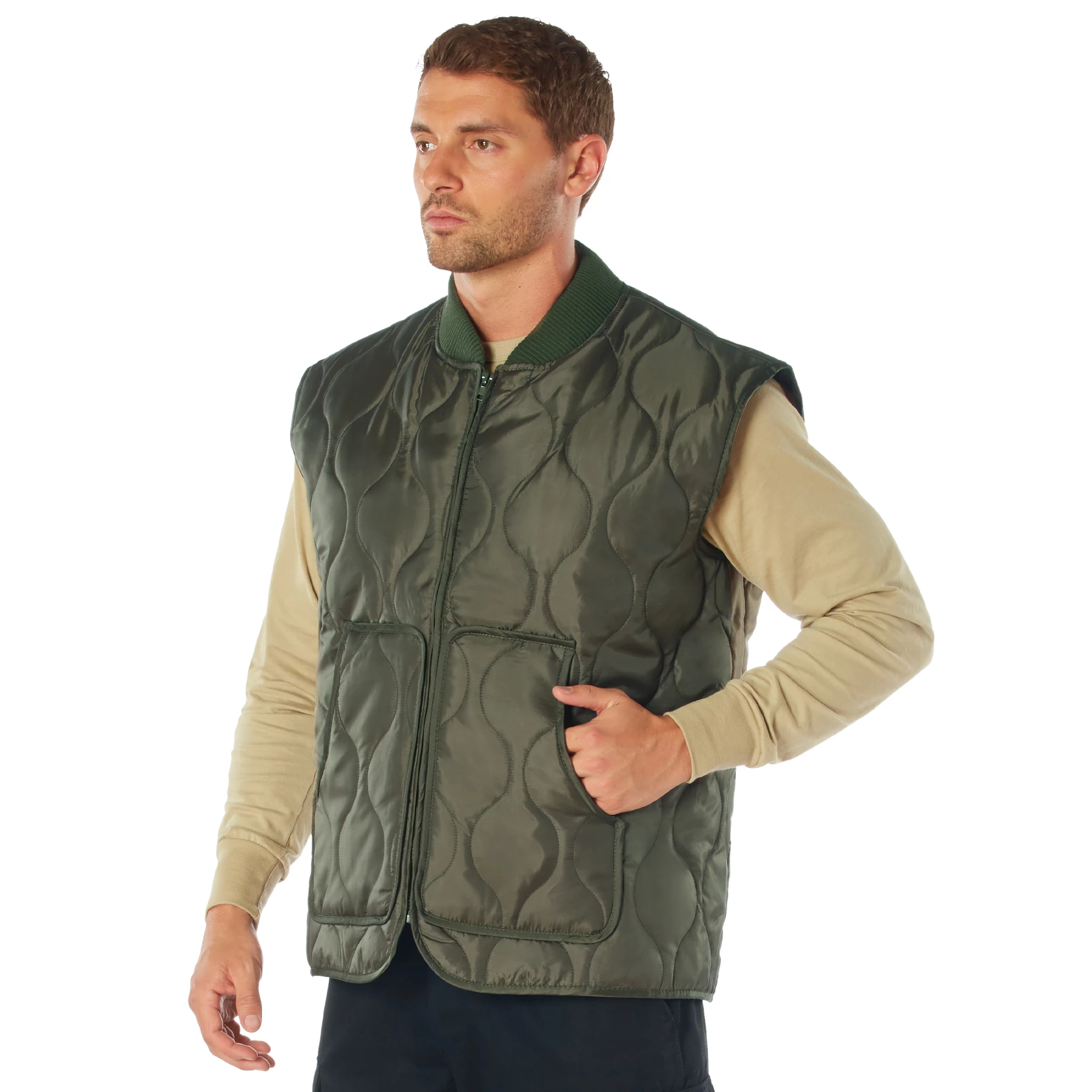 framework ROTHCOQUILTED WOOBIE ベスト Rothco Quilted Woobie Vest