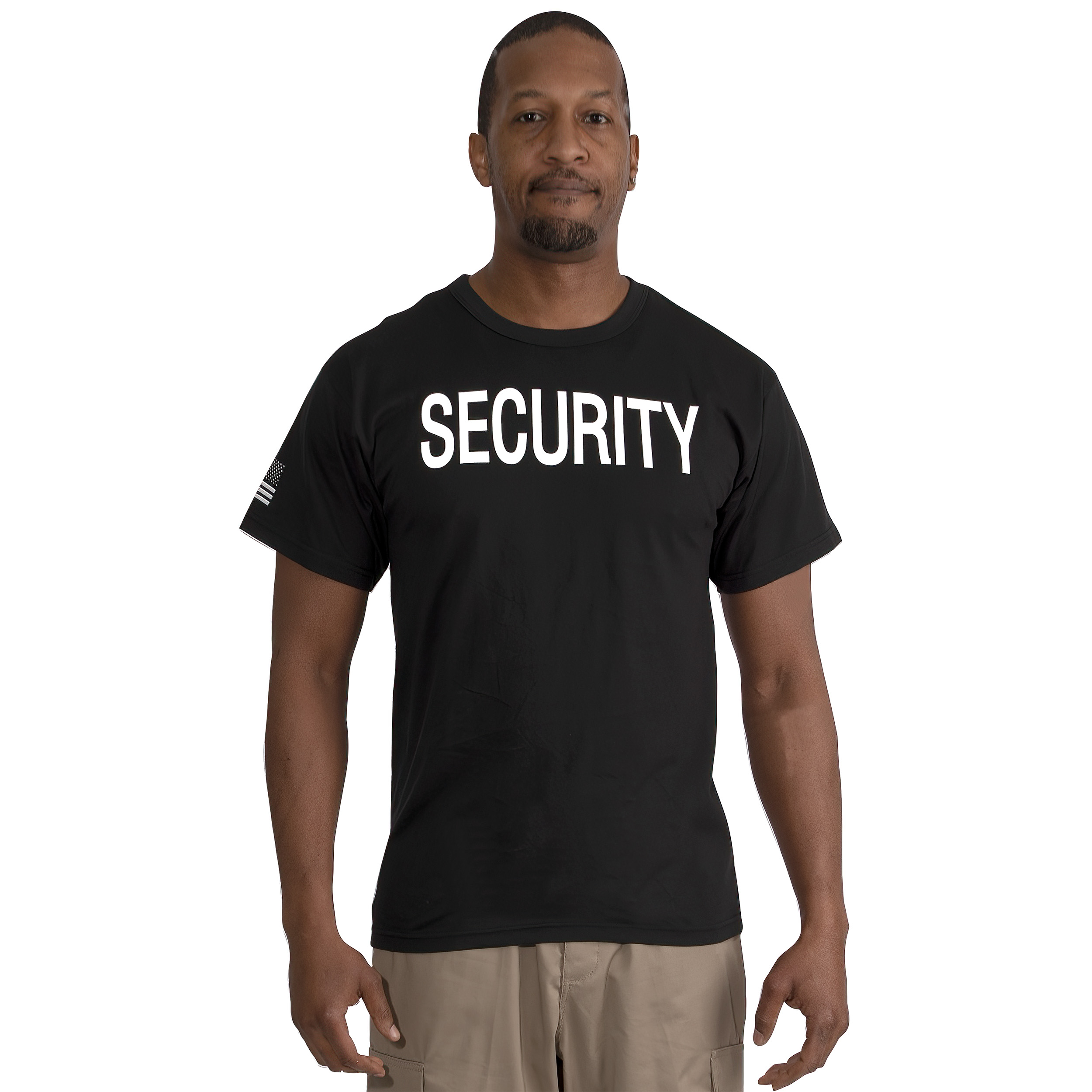 thumbnail image 2 of Veracco 2-Sided Police T-Shirt – Cop Guard Maldives 2 of 9