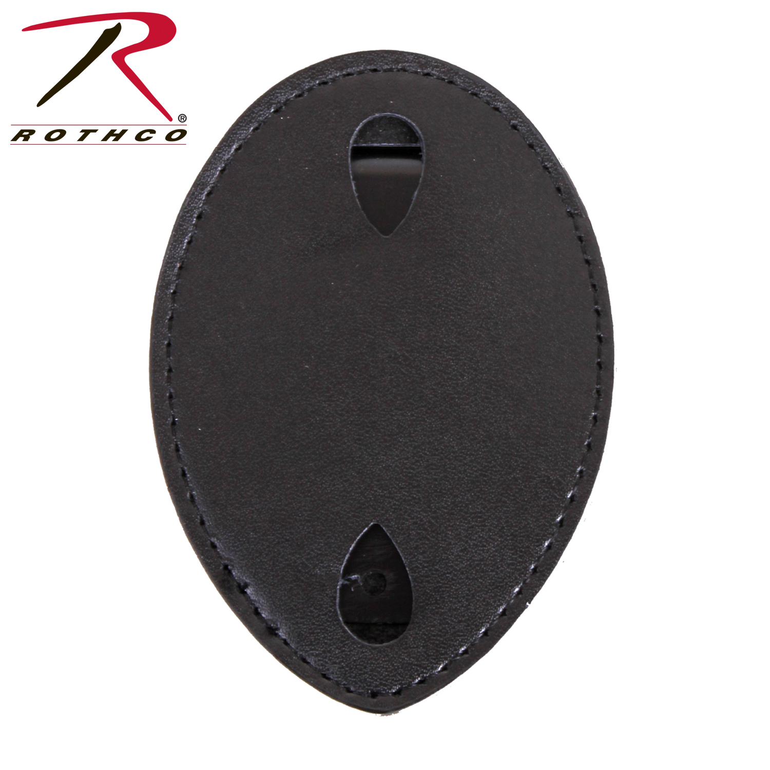Rothco Leather Clipon Badge Holder