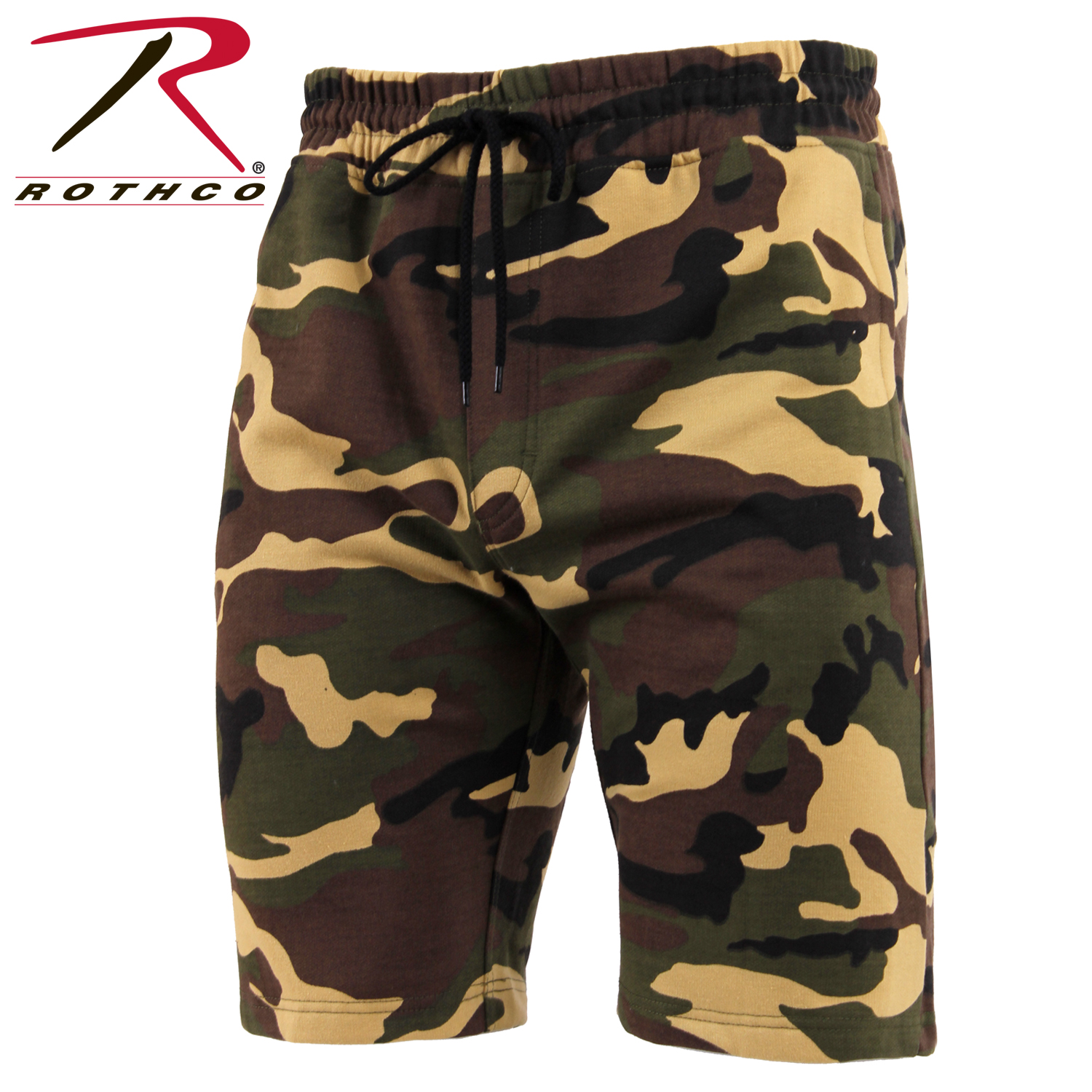 camo nike sweat shorts