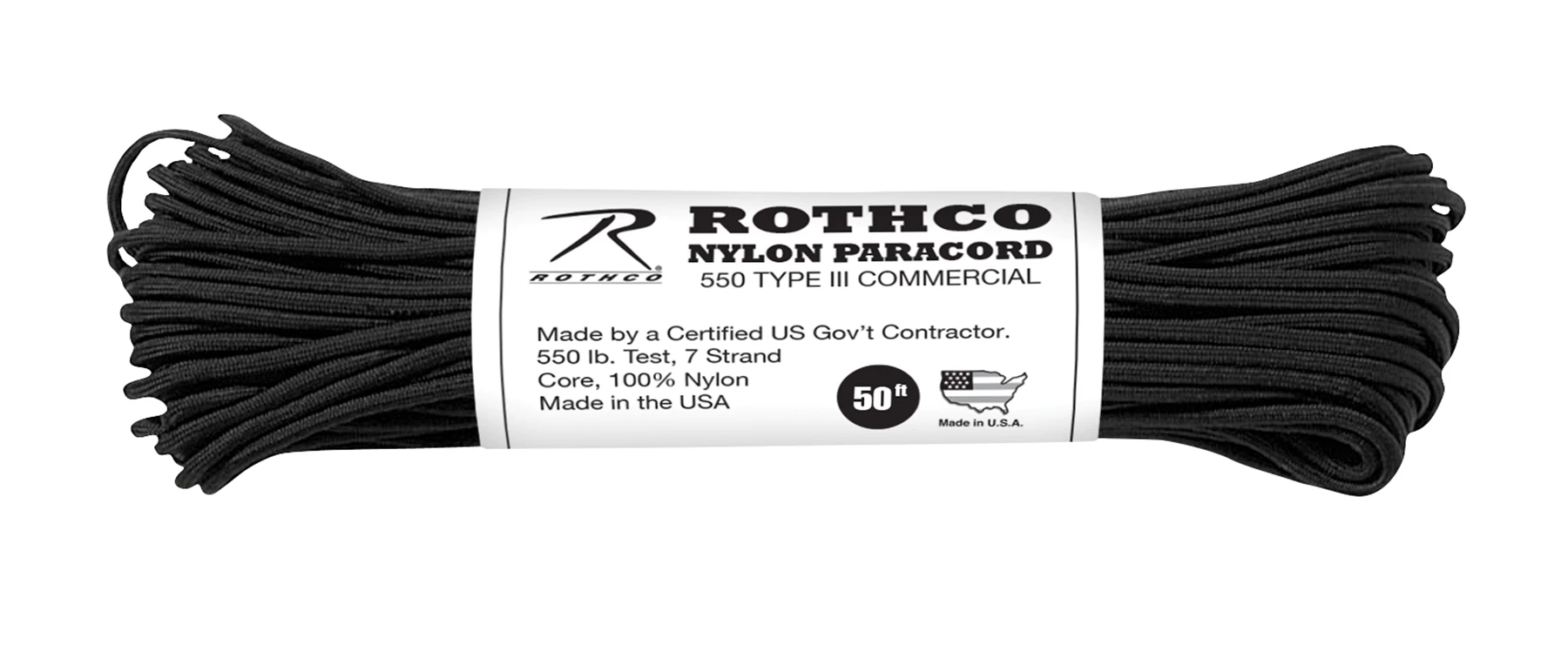 Rothco Nylon Paracord Type III 550 LB