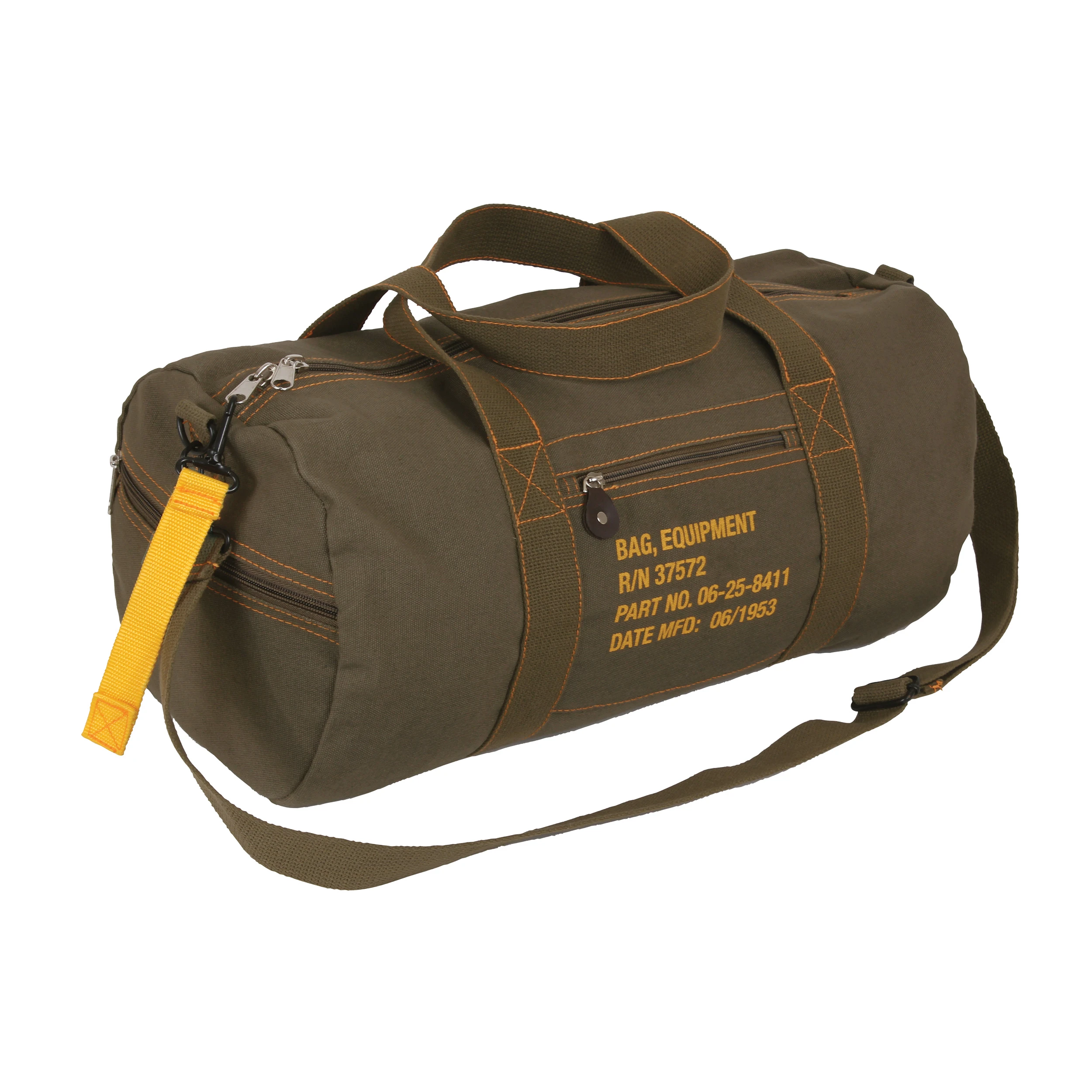 Deuxieme Classe ROTHCO カーキ Rothco Canvas Equipment Bag