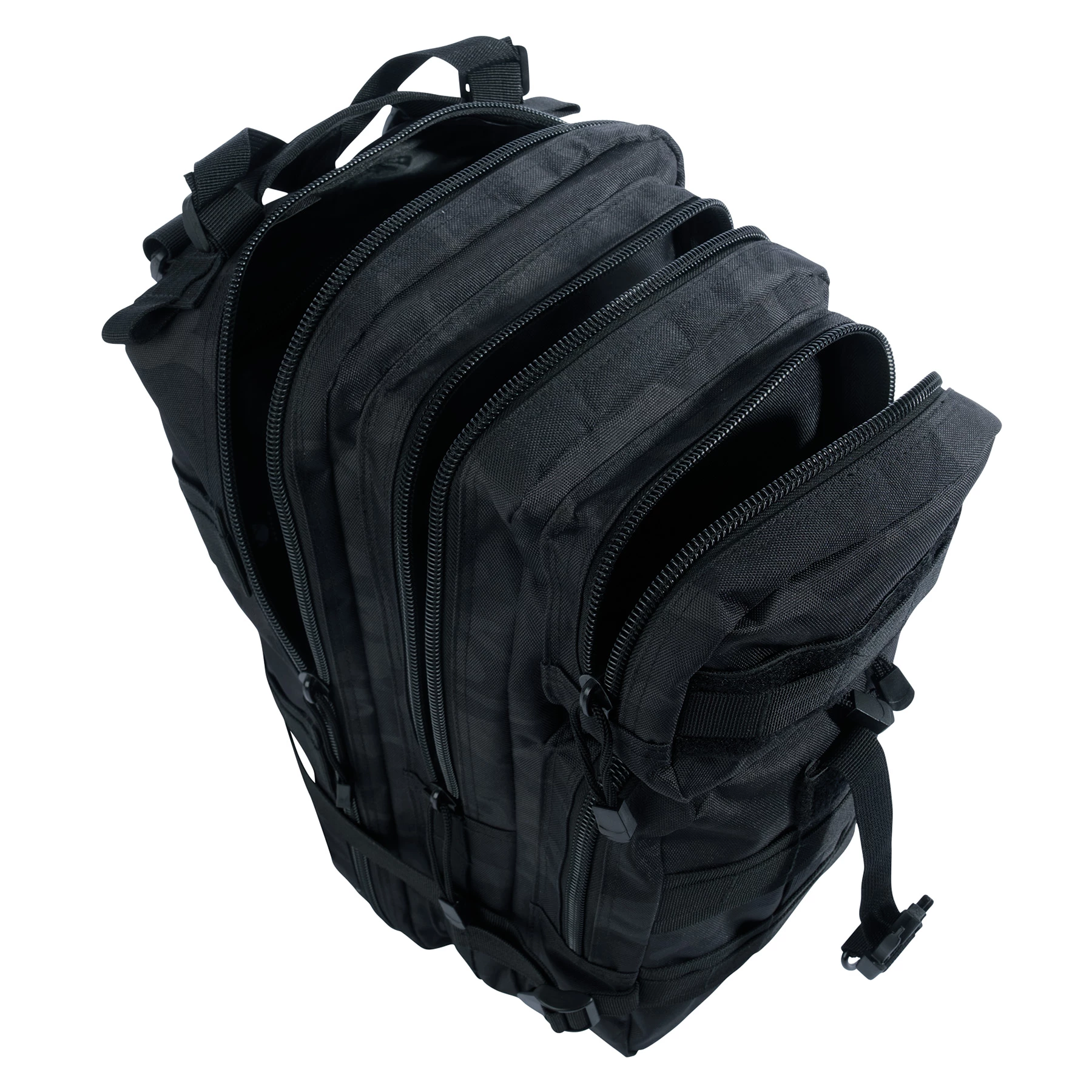 Rothco タクティカルキャンバス Go Pack 17" x 10" x 9" ブラック Rothco Medium Transport Pack