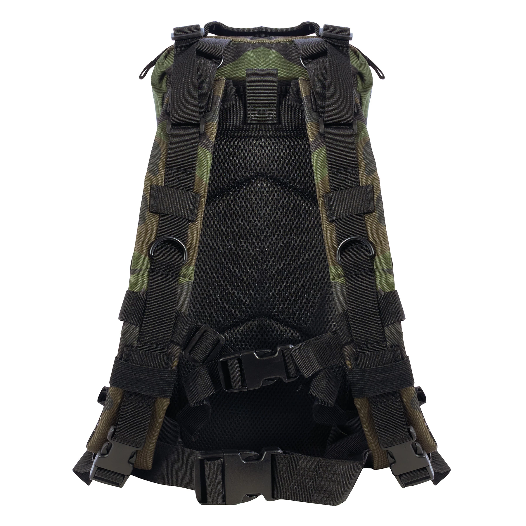 Rothco タクティカルキャンバス Go Pack 17" x 10" x 9" ブラック Rothco Medium Transport Pack