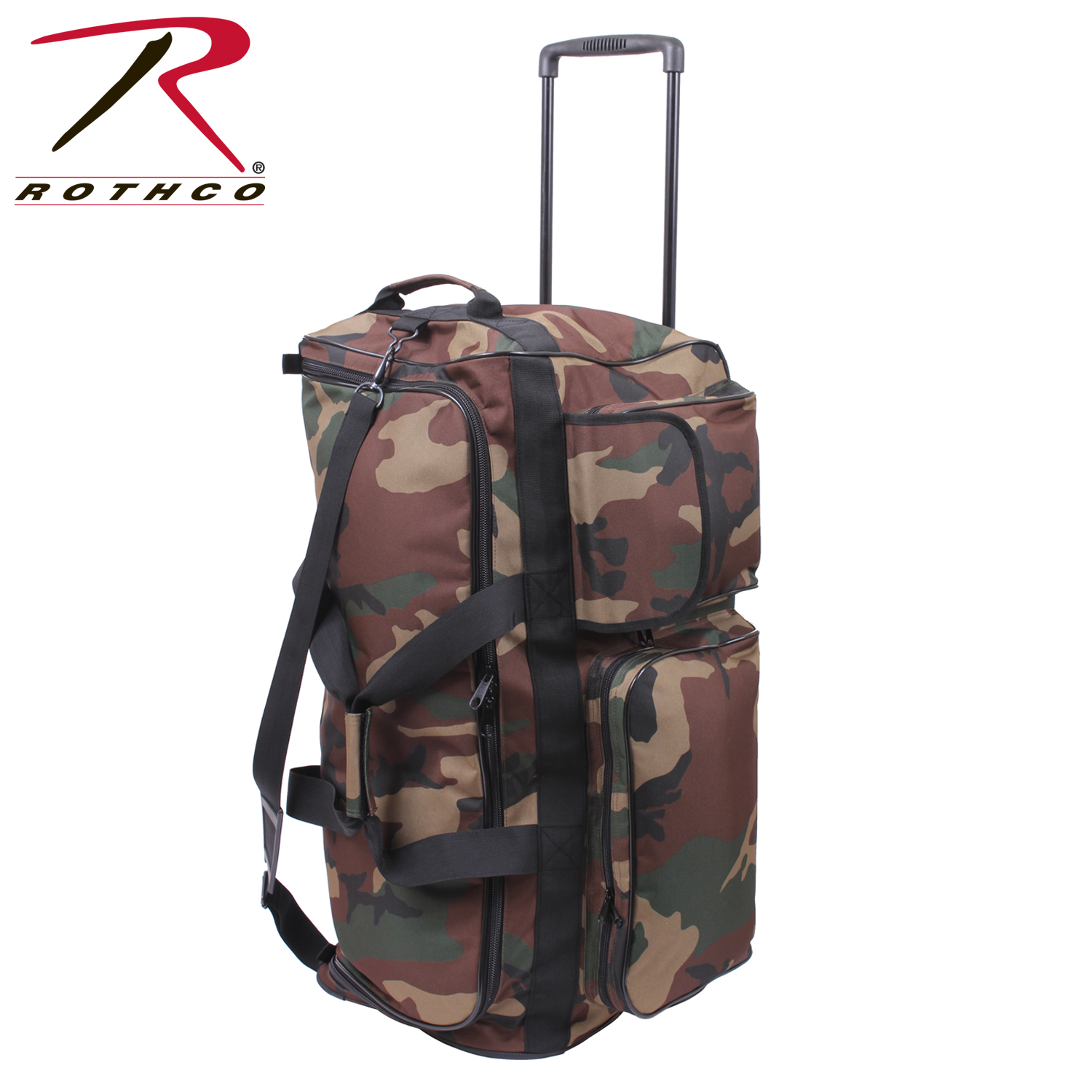 Rothco Camo 30'' Military Expedition Wheeled Bag