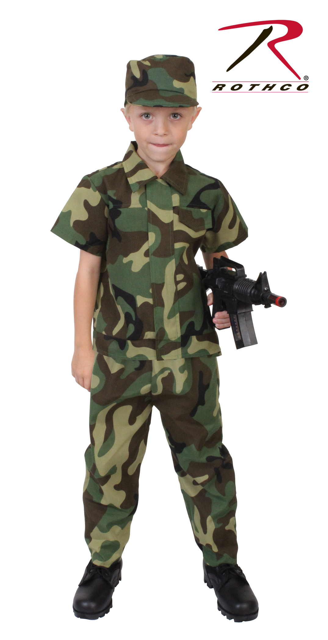 Rothco Kid's Camouflage Soldier Costume