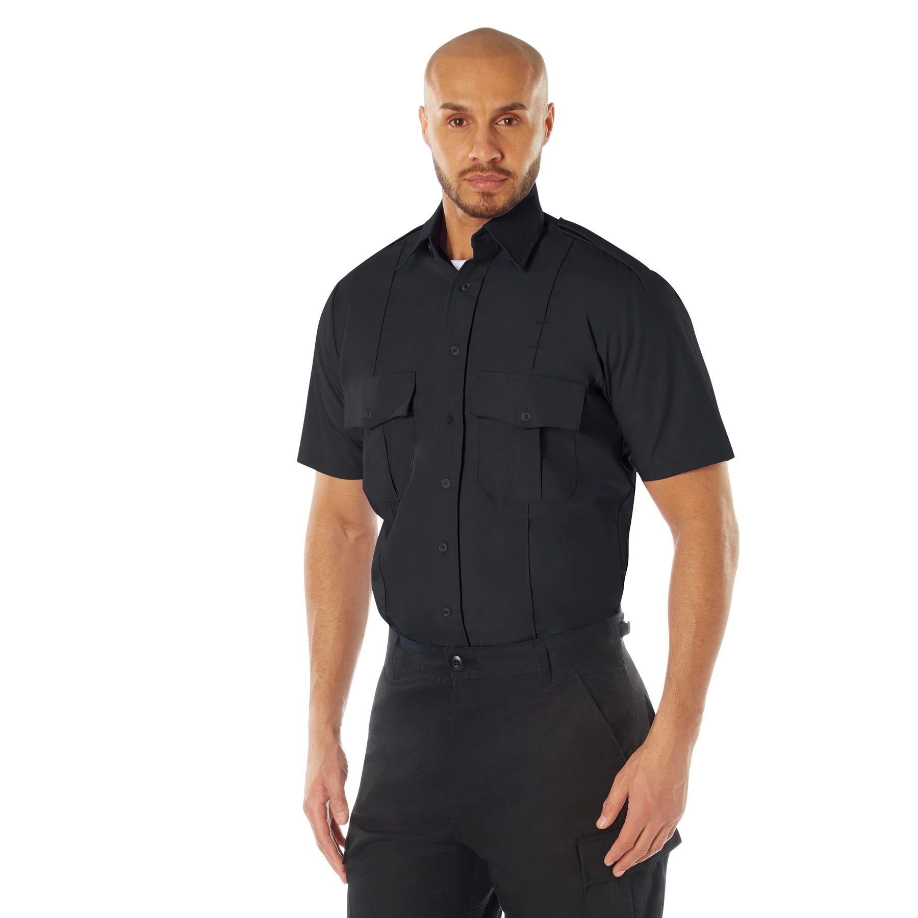 トップス 2025SS CORPORATE UNIFORM S/S SHIRT B.ST Rothco Short Sleeve Uniform Shirt