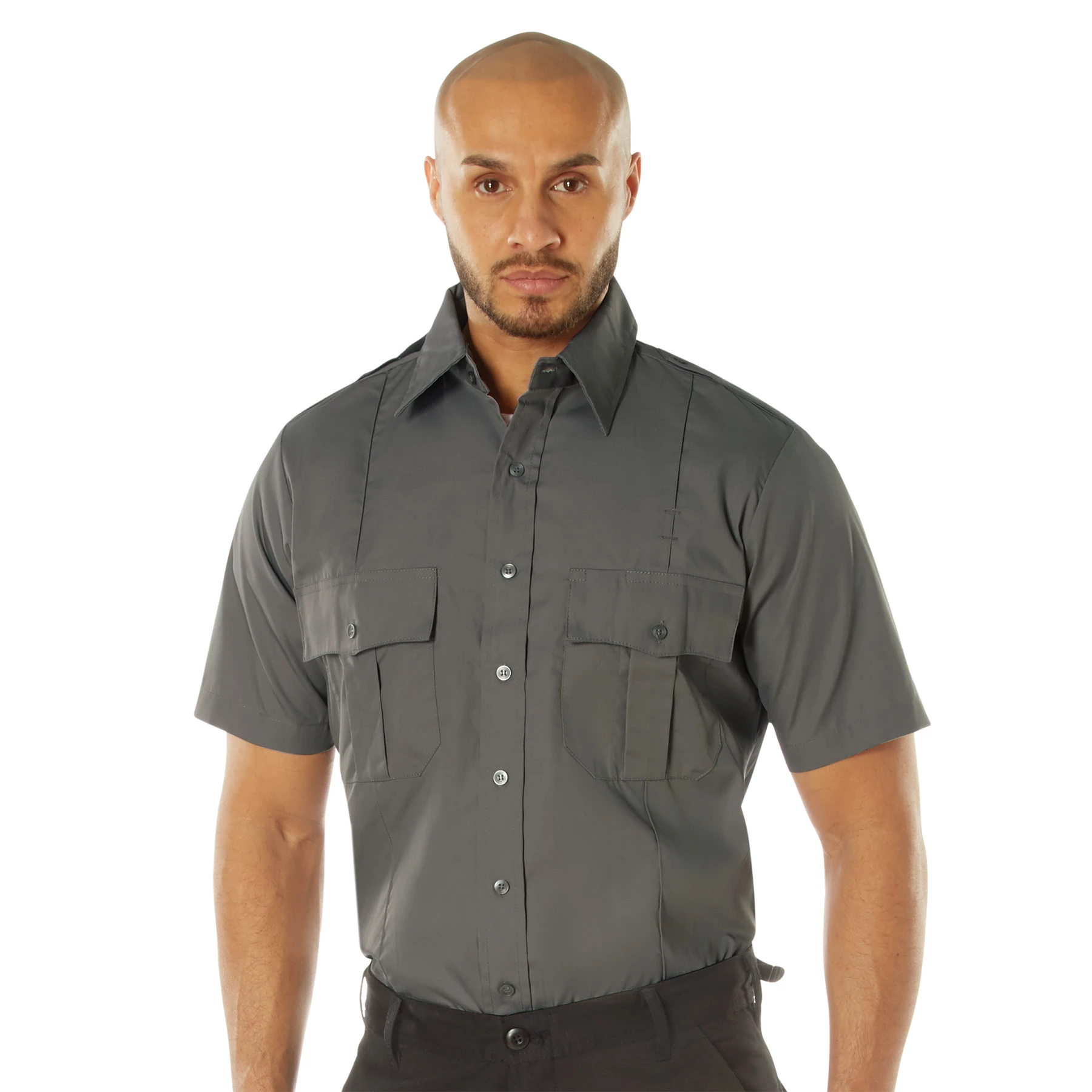 army dress blues short sleeve shirt AGSU Dress Shirt Short Sleeve Army Green Service Uniform For Males US Used Size 15-1/2 main image 1