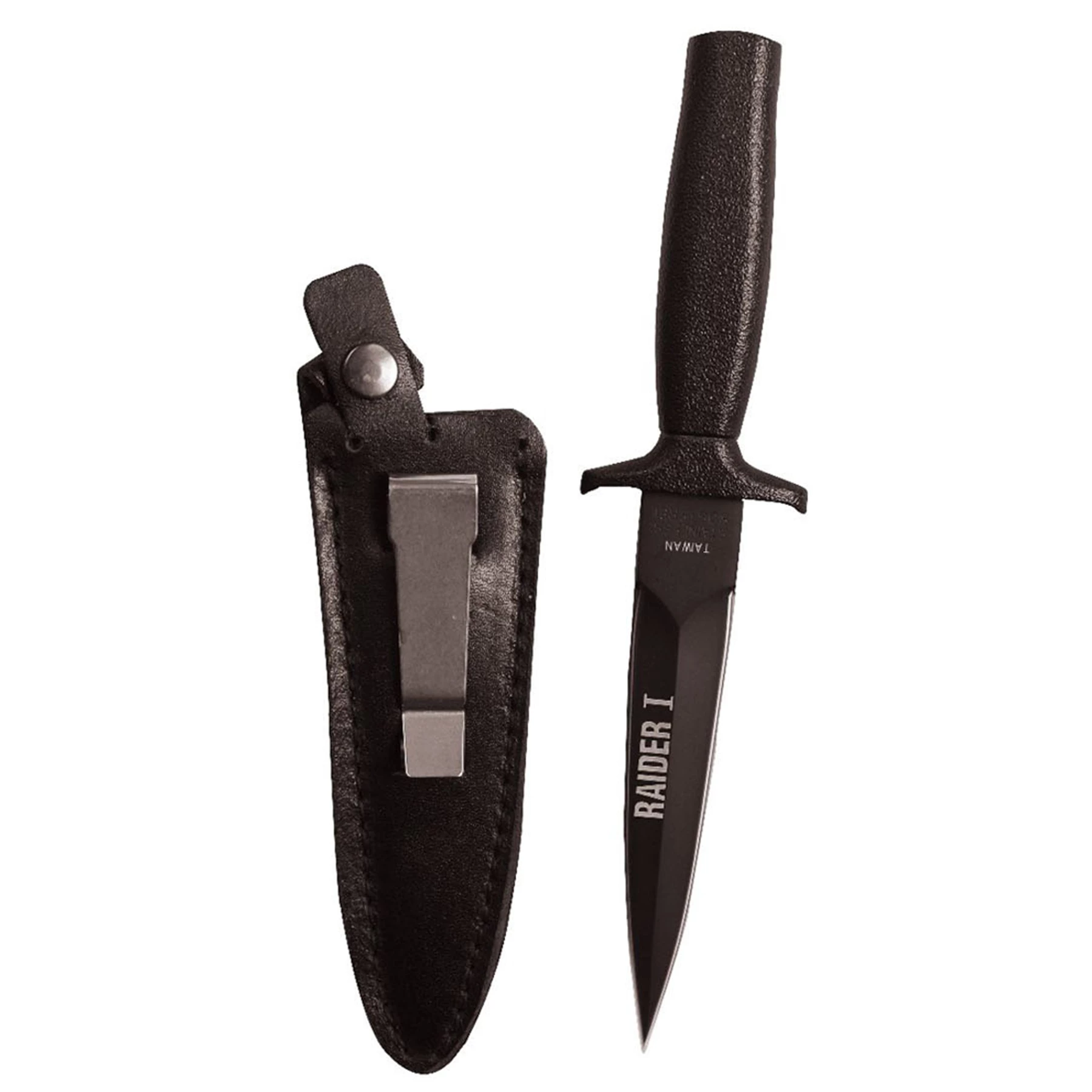 8YARDS Men’s Nuéva R BLACK Rothco Black Raider I Boot Knife