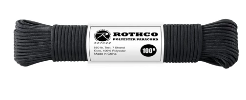 Rothco Nylon Paracord Type III 550 LB