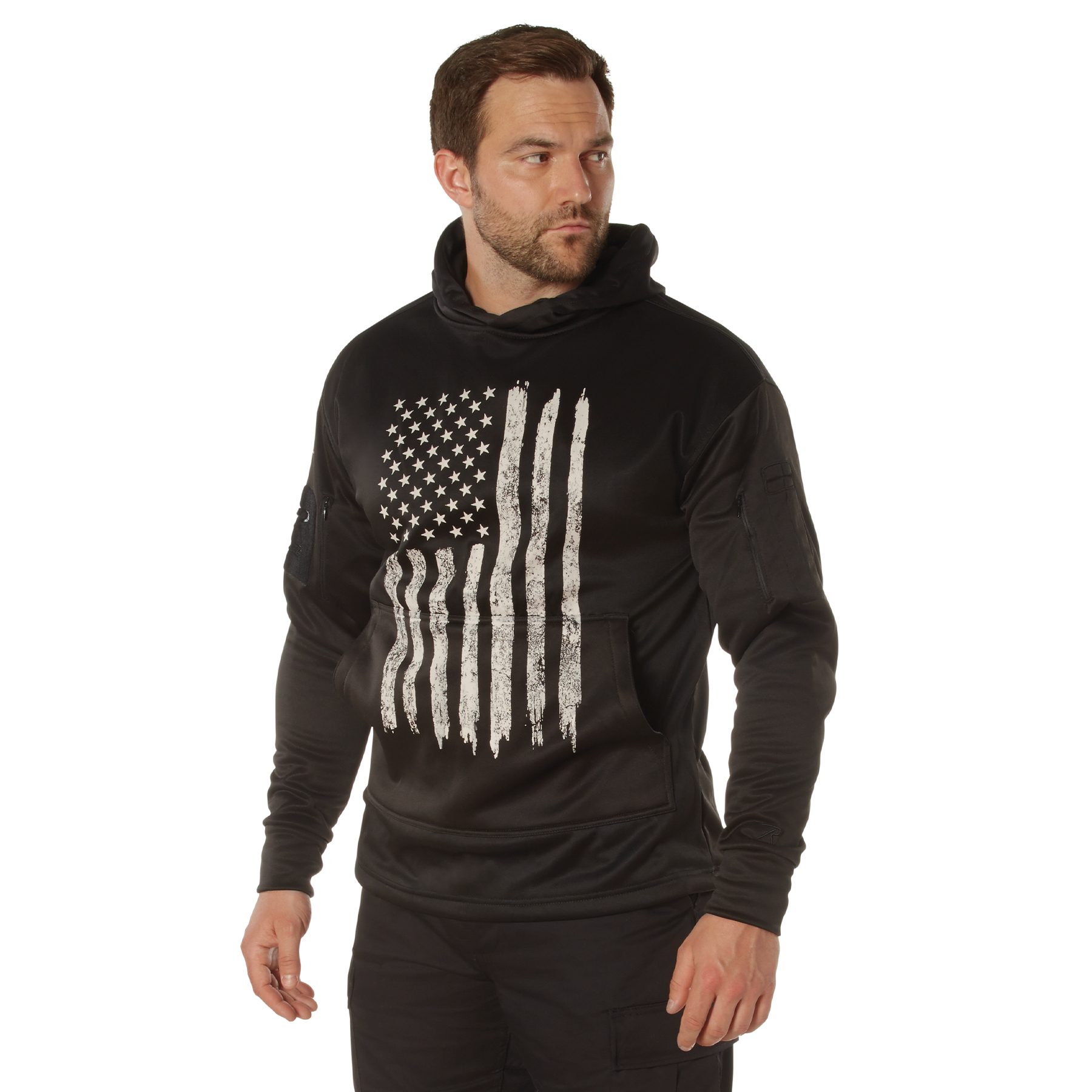 Rothco U.S. Flag Concealed Carry Hoodie