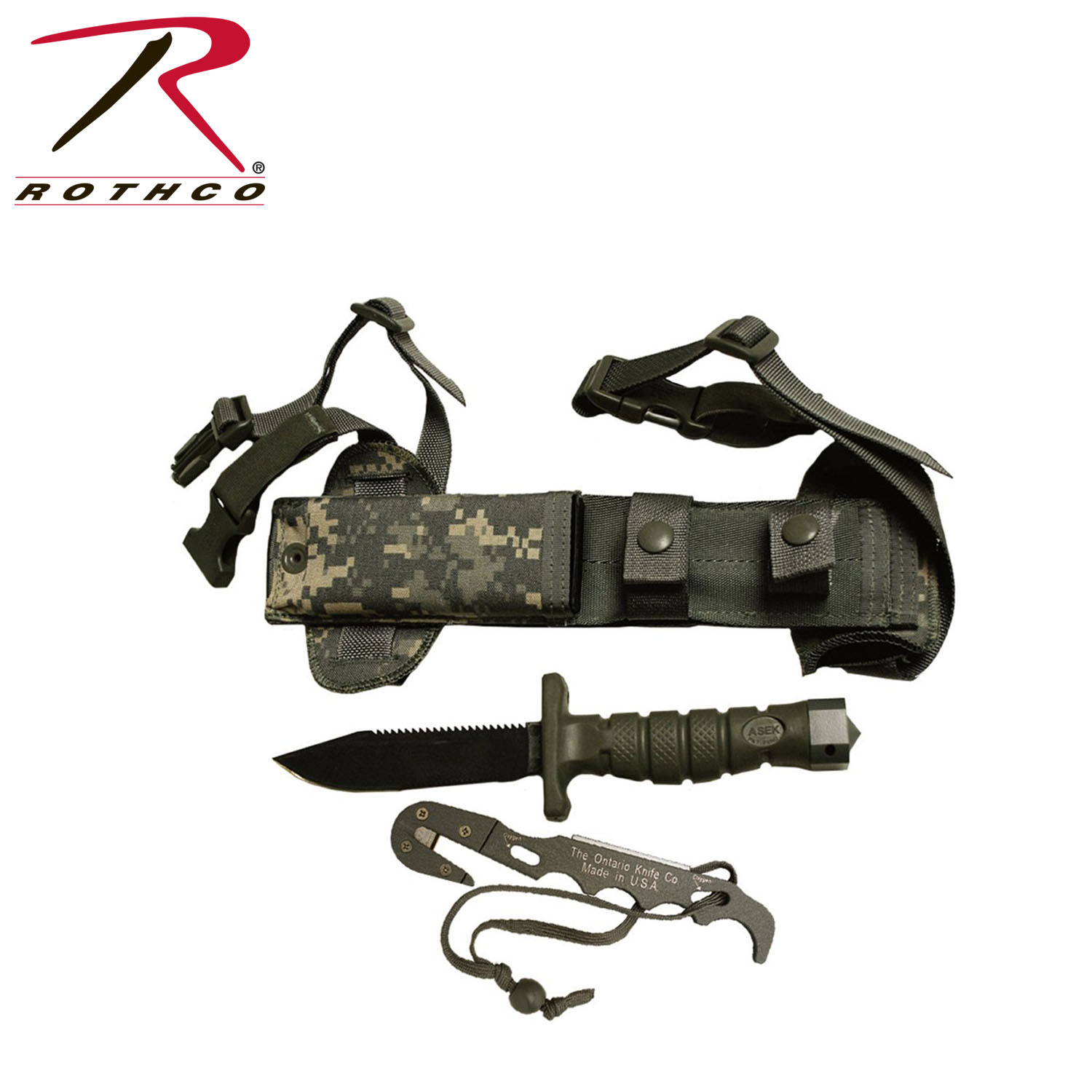 Rothco Ontario Asek Aircrew Survival Egress Knife