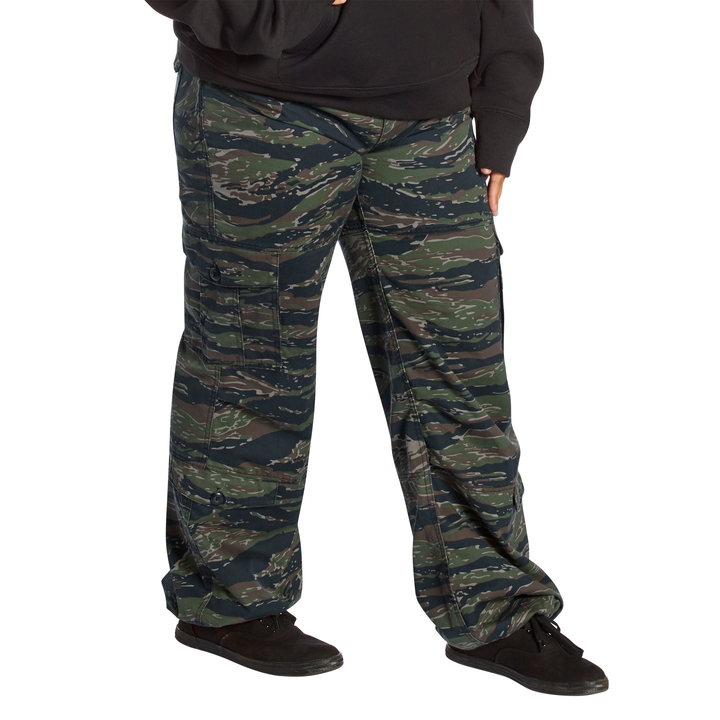 Amazon.com: Uf Black Vintage Paratrooper Fatigues pants