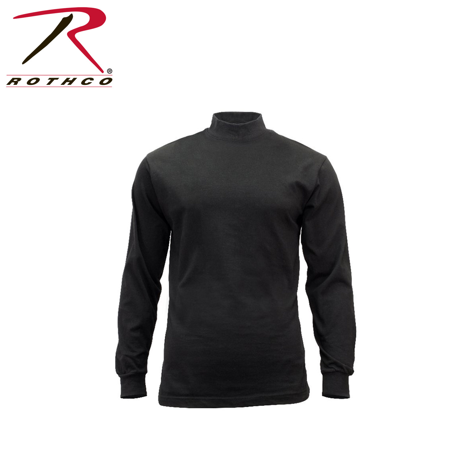 mock turtleneck tee shirt