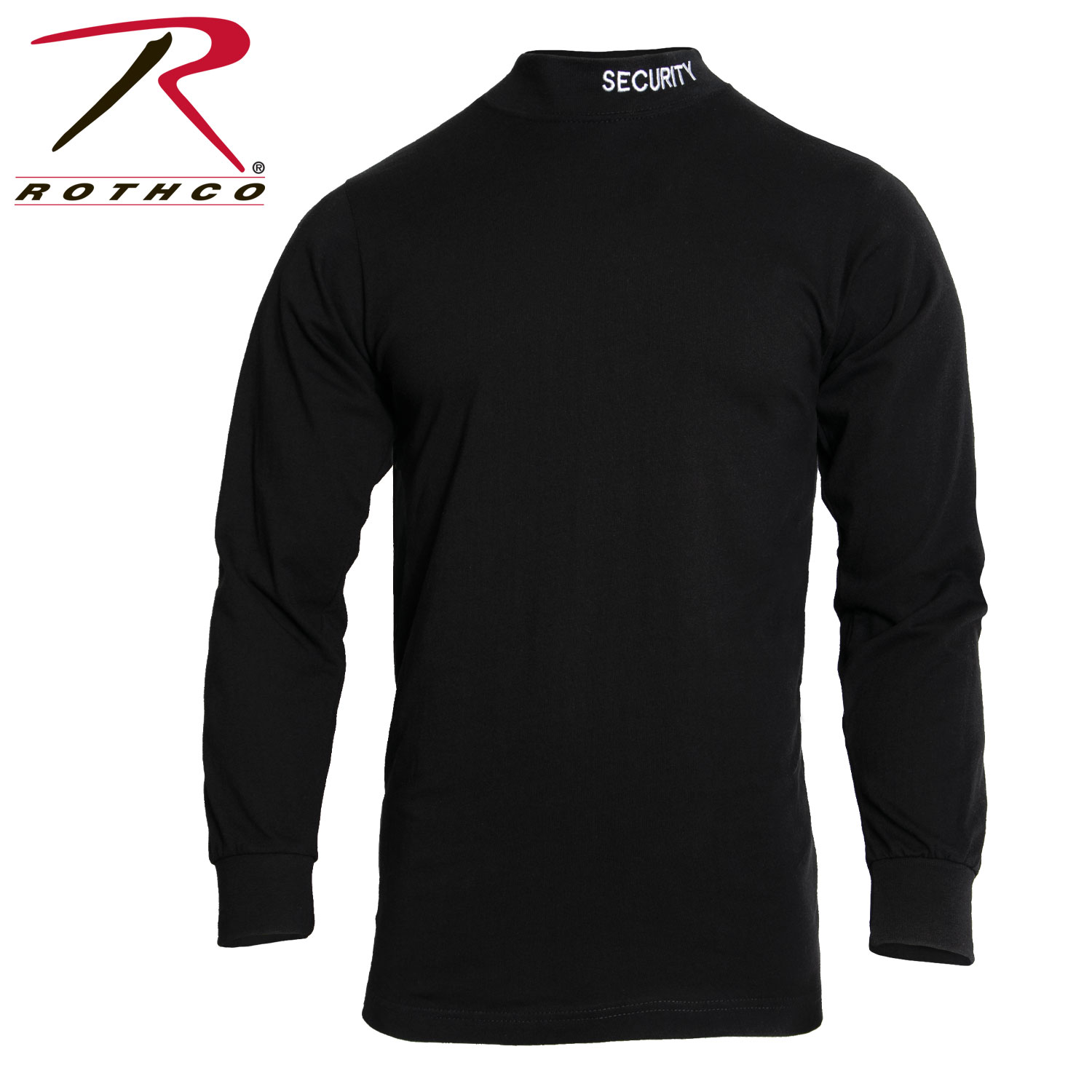 security mock turtleneck