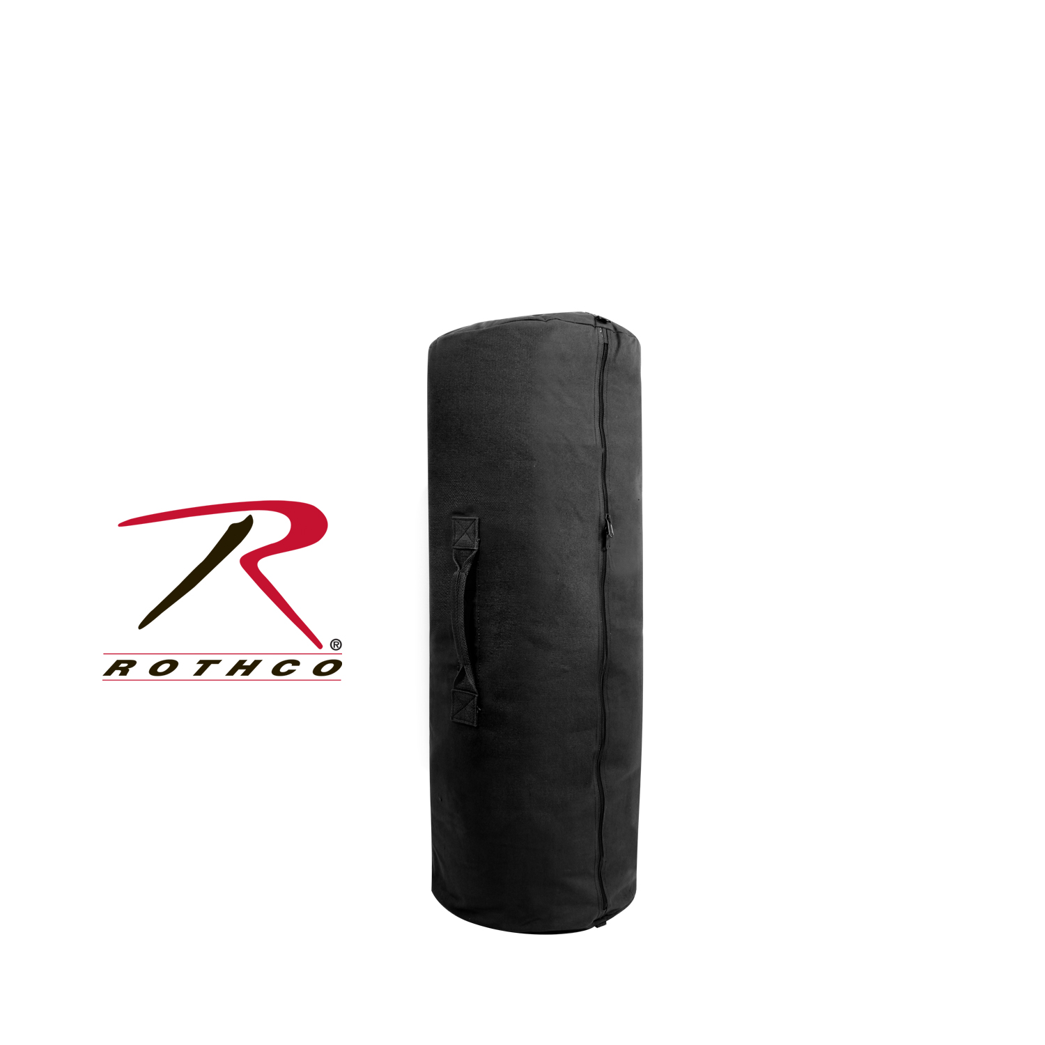 Rothco Canvas Duffle Bag w/ Side Zipper