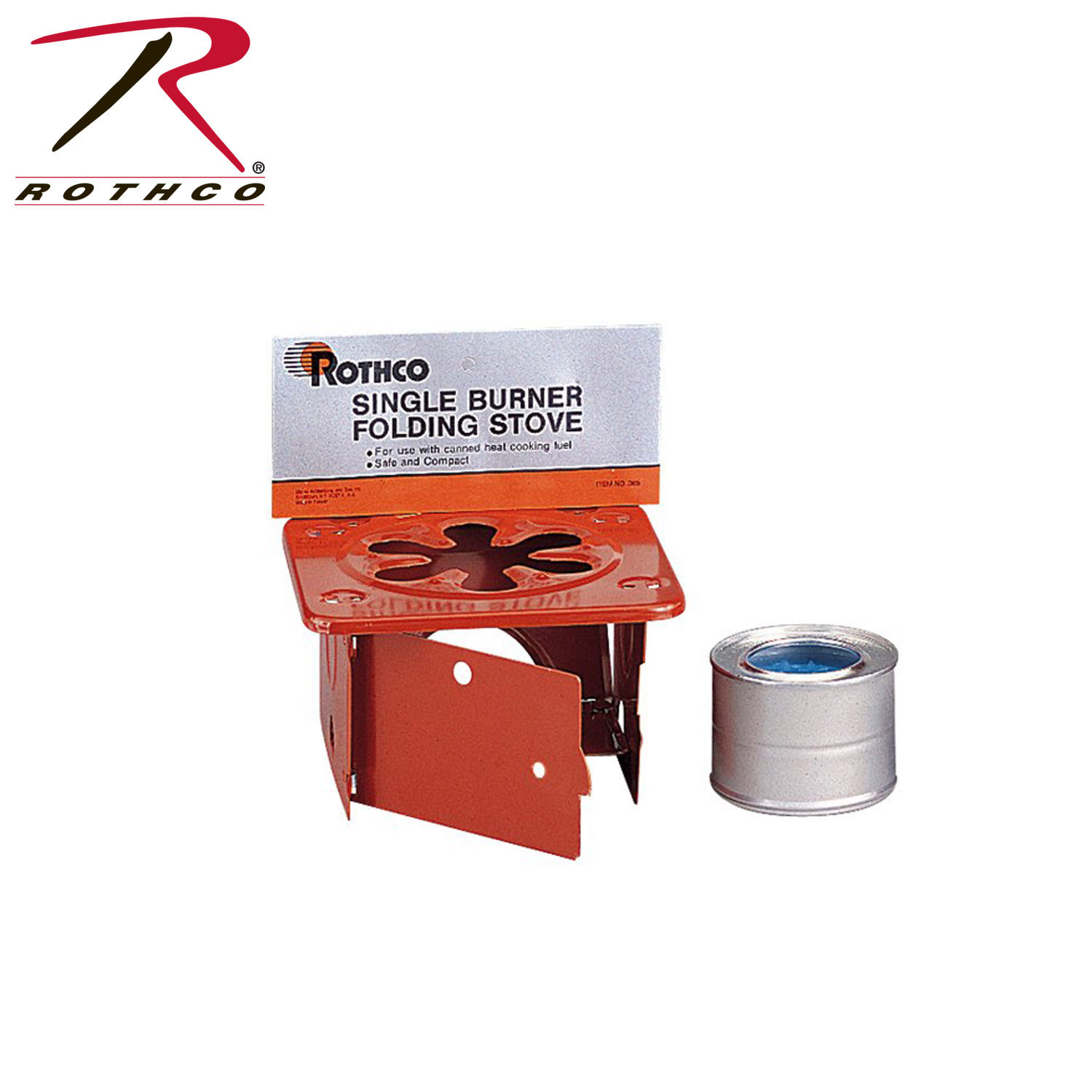 Rothco Single Burner Folding Stove