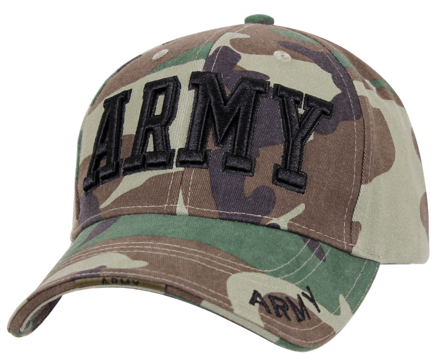 Rothco Deluxe Army Embroidered Low Profile Insignia Cap-Rothco