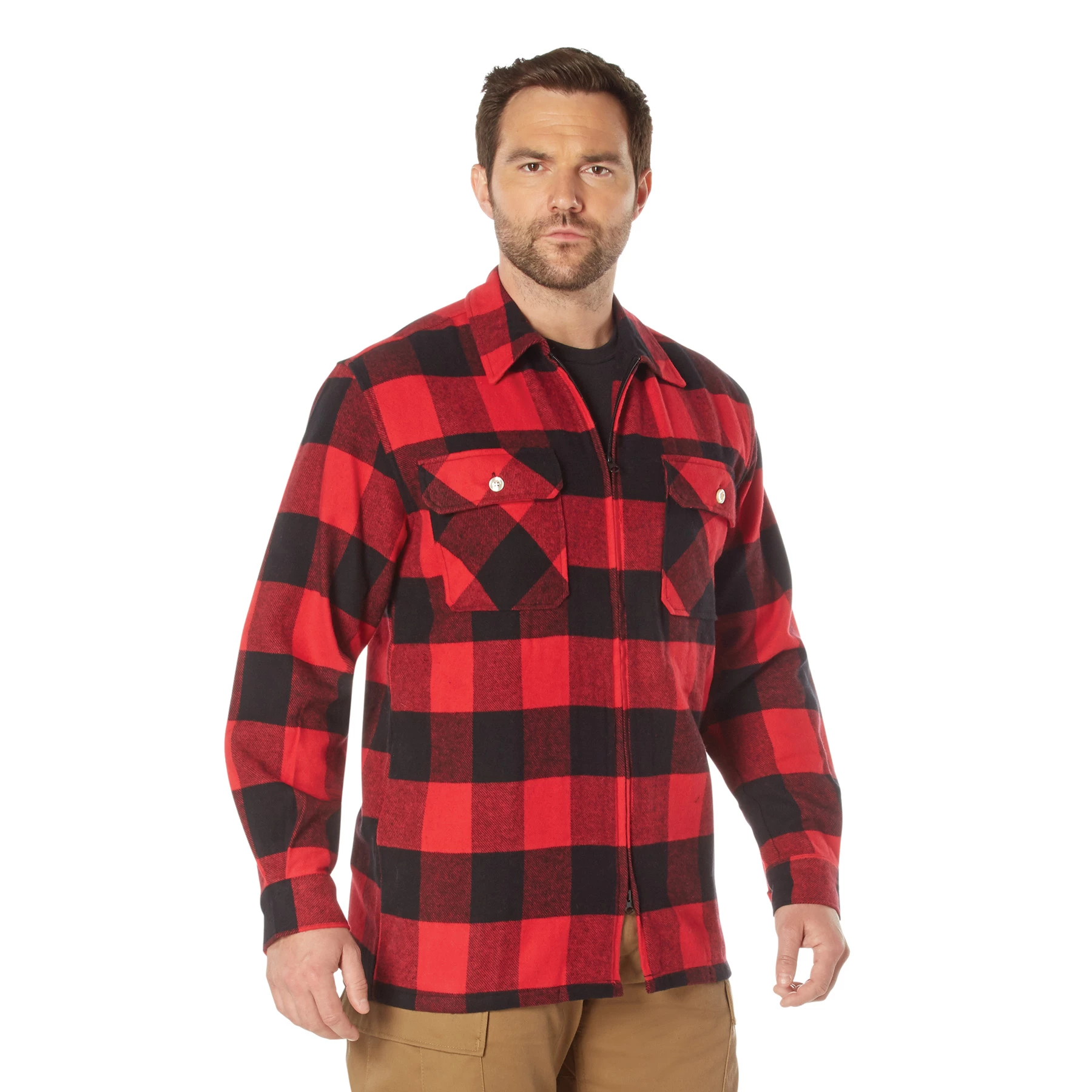 Rothco Buffalo Plaid Qulted Lined Jacket