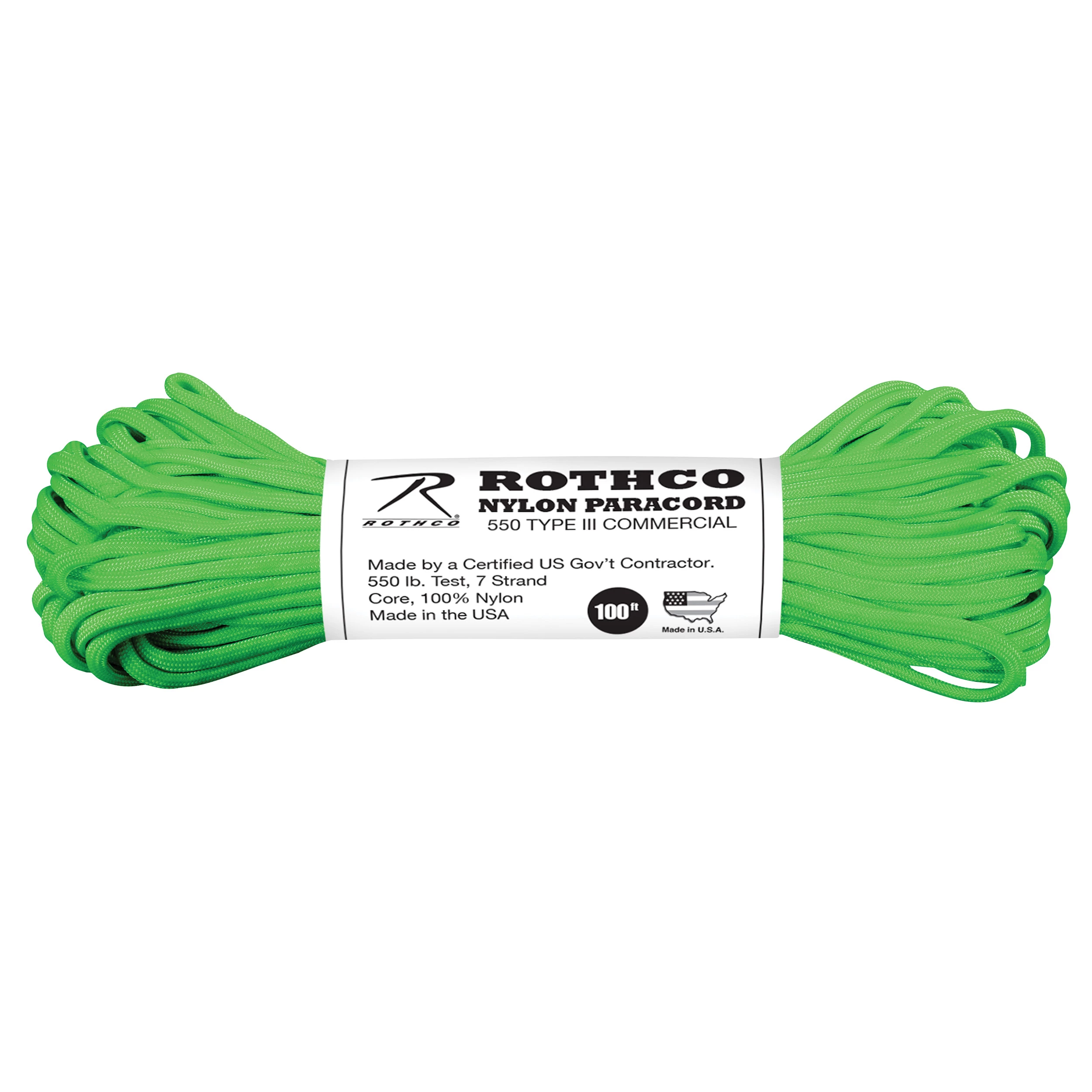 Rothco Nylon Paracord Type III 550 LB