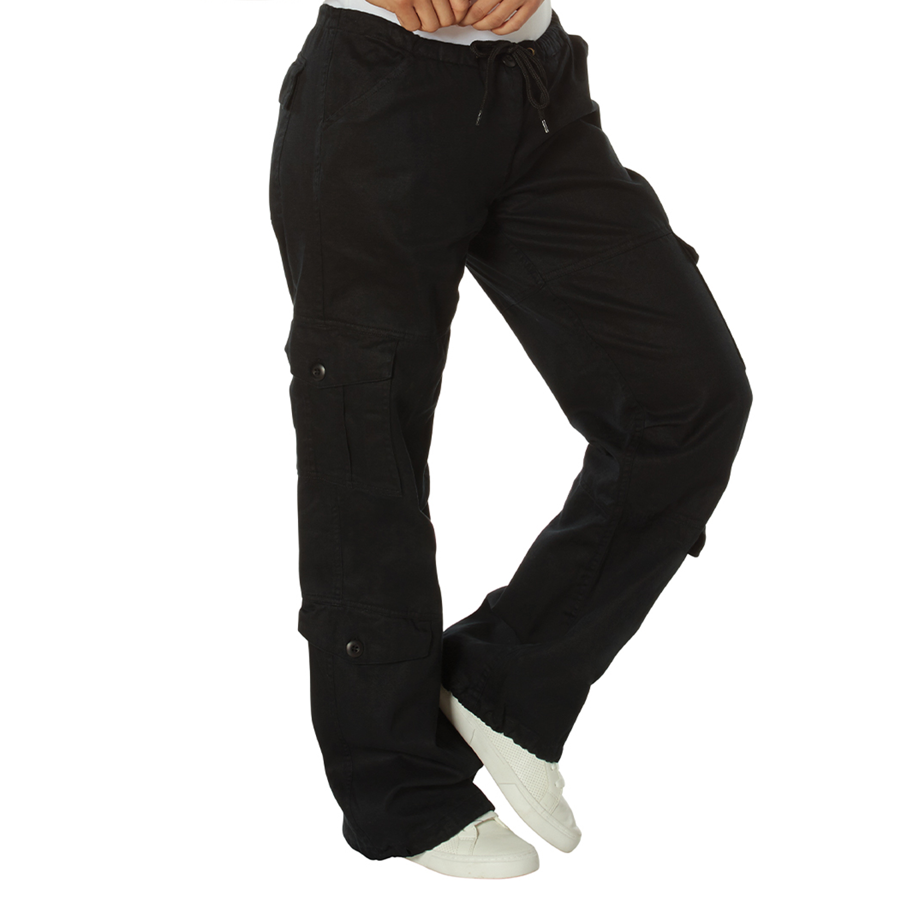 Shop Vintage Black Paratrooper Pants - Fatigues Army Navy Gear