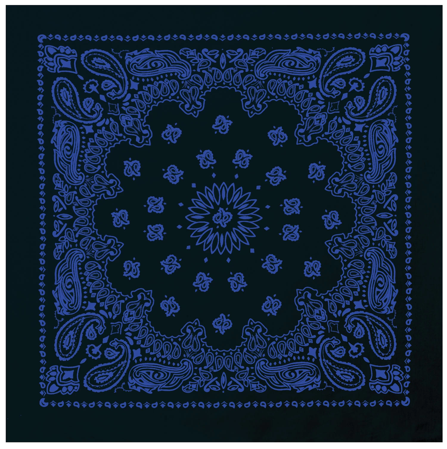 Rothco Trainmen Paisley Bandana – Extra-Large - 27” X 27
