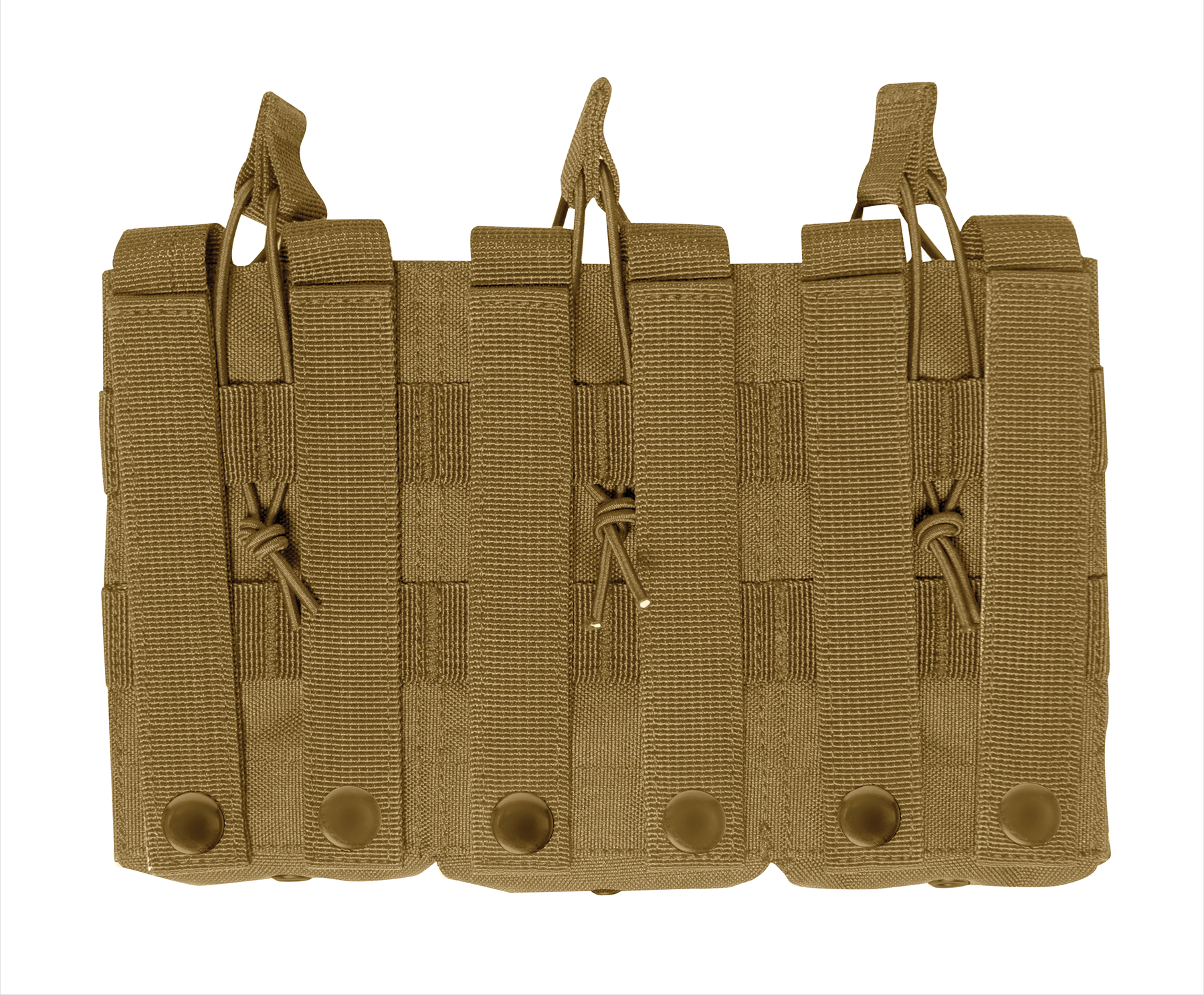 Triple Kangaroo Magazine Pouch – Tactical Nylon Pistol/Rifle Ammo Carrier, Belt/MOLLE