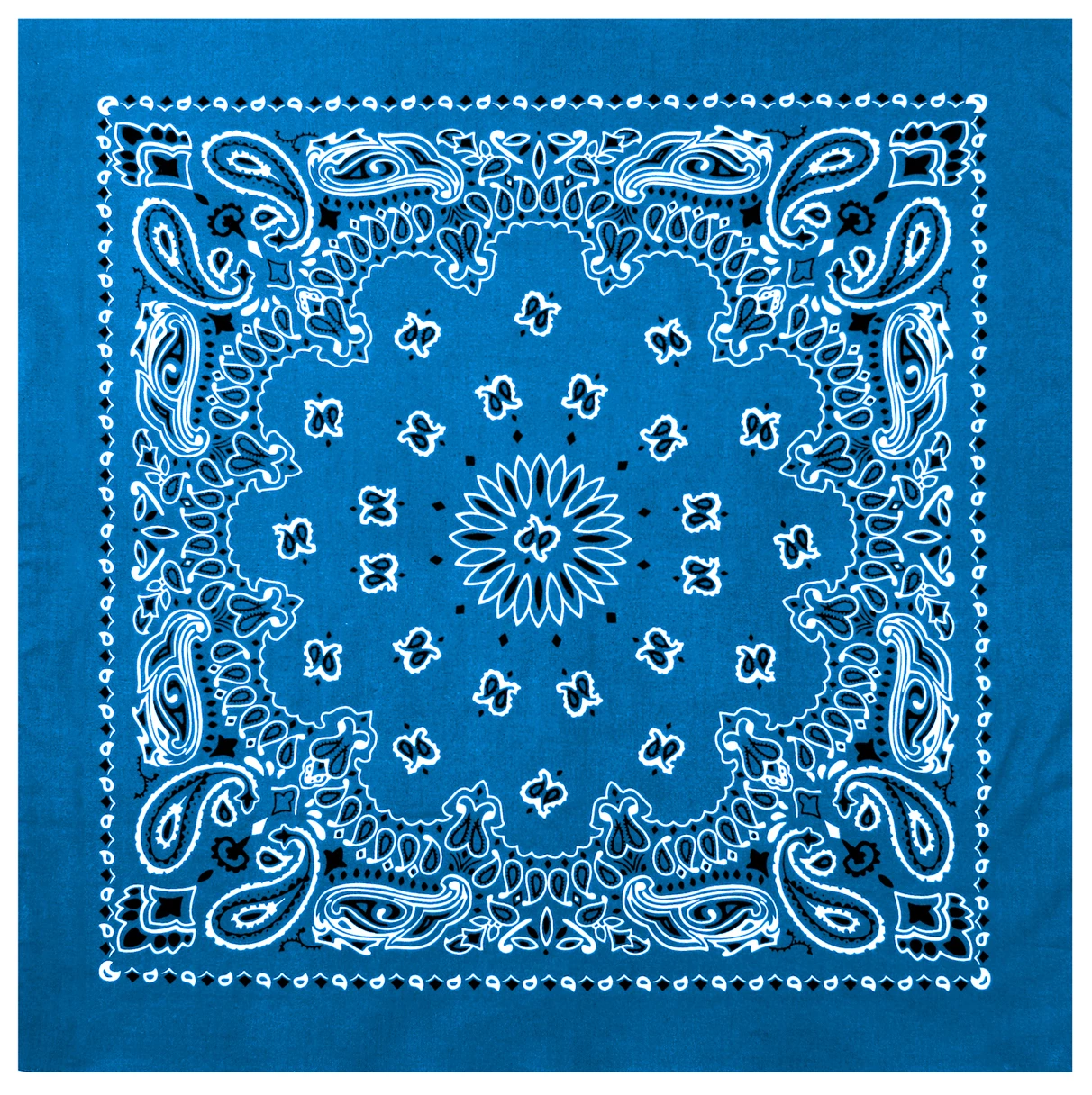 Rothco Trainmen Paisley Bandana – Extra-Large - 27” X 27