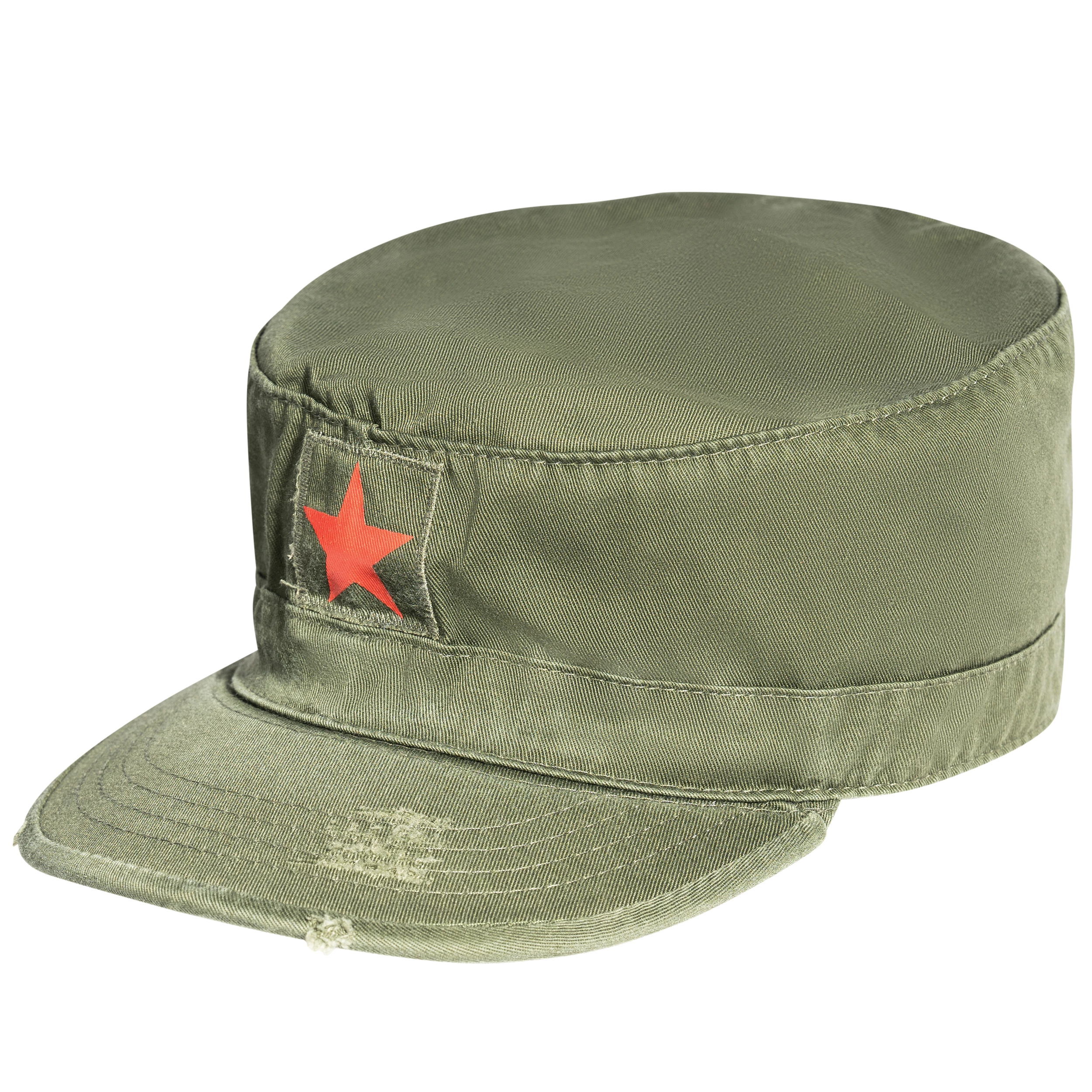 Rothco Vintage Fatigue Cap with Red Star