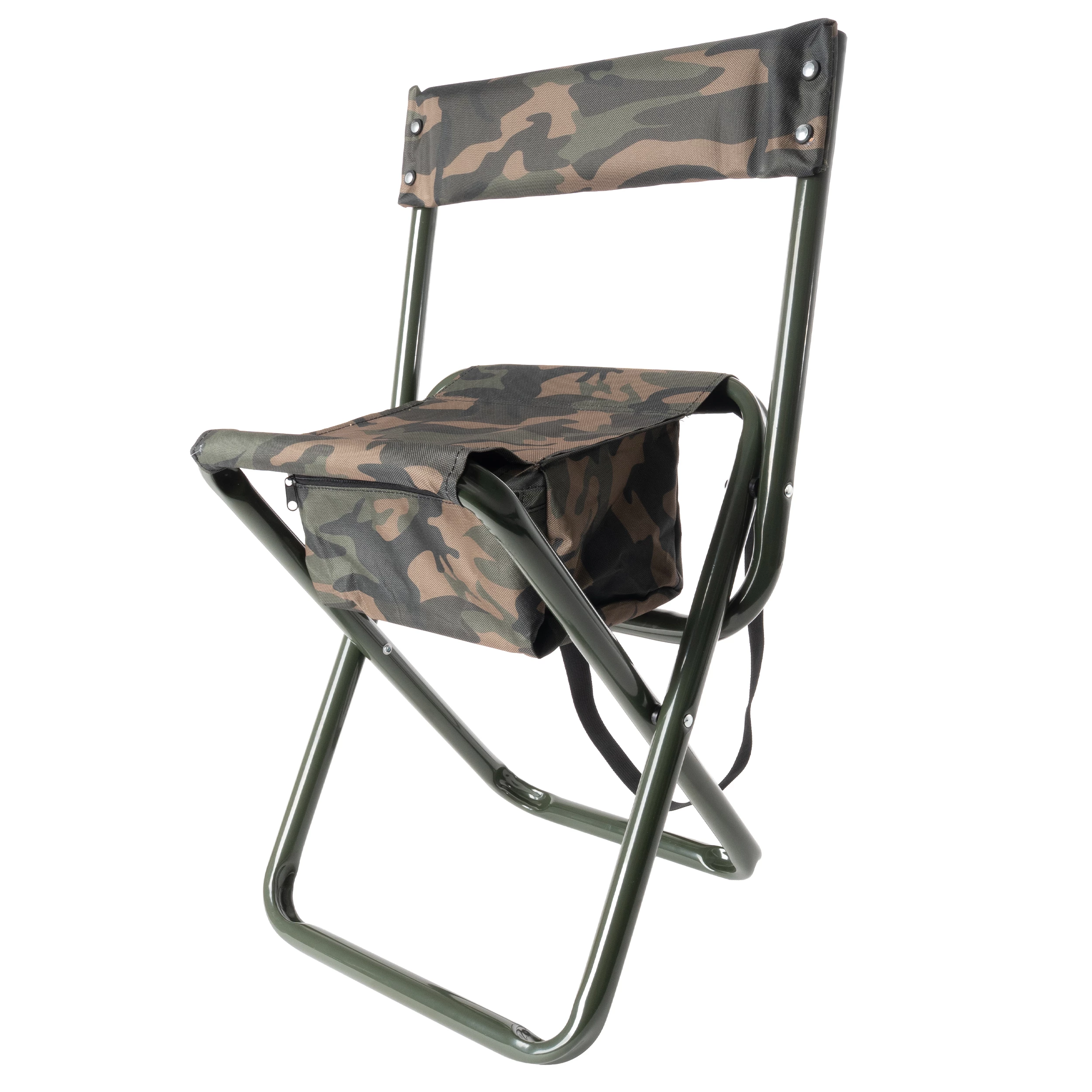 Rothco Deluxe Camo Stool With Pouch Back