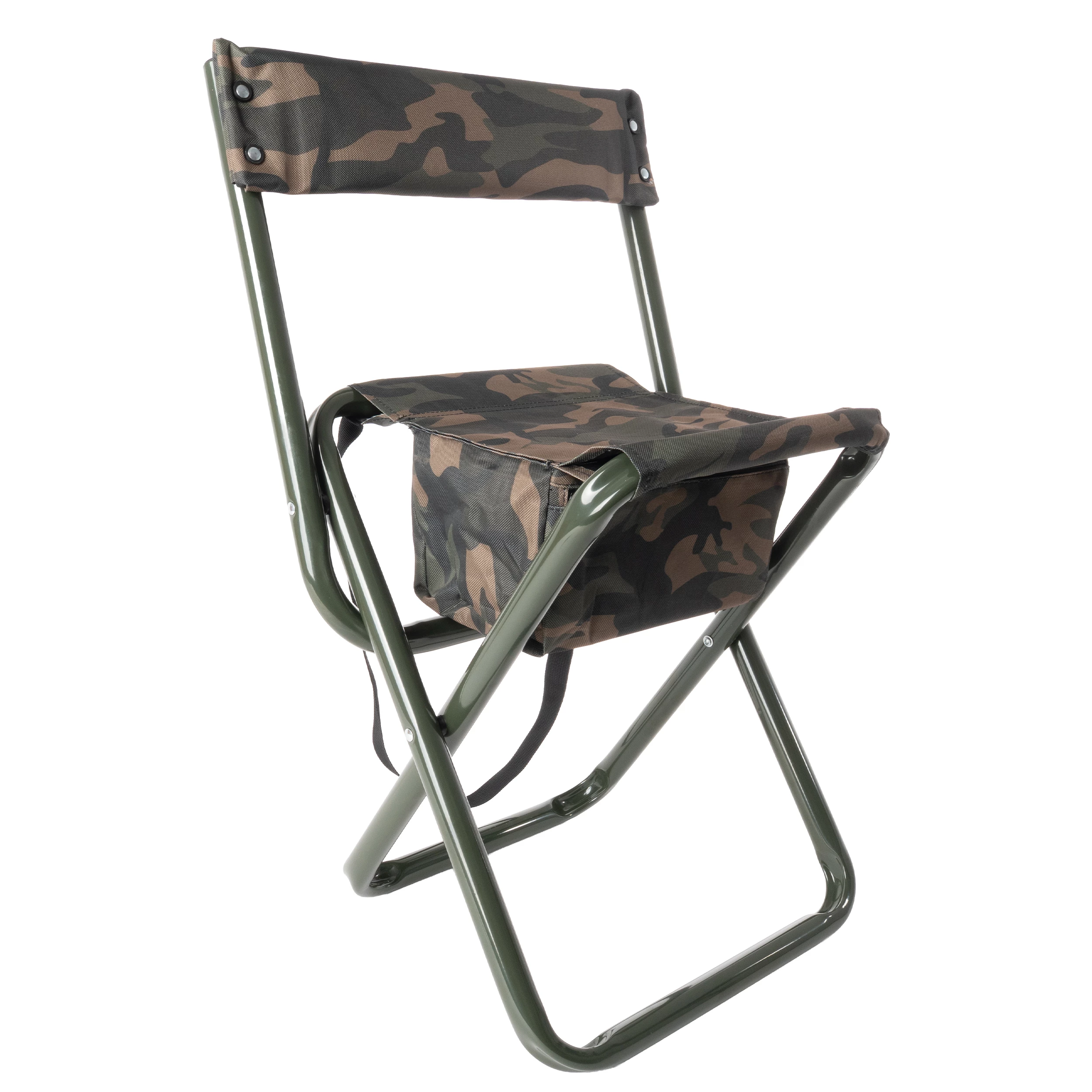 Rothco Deluxe Camo Stool With Pouch Back