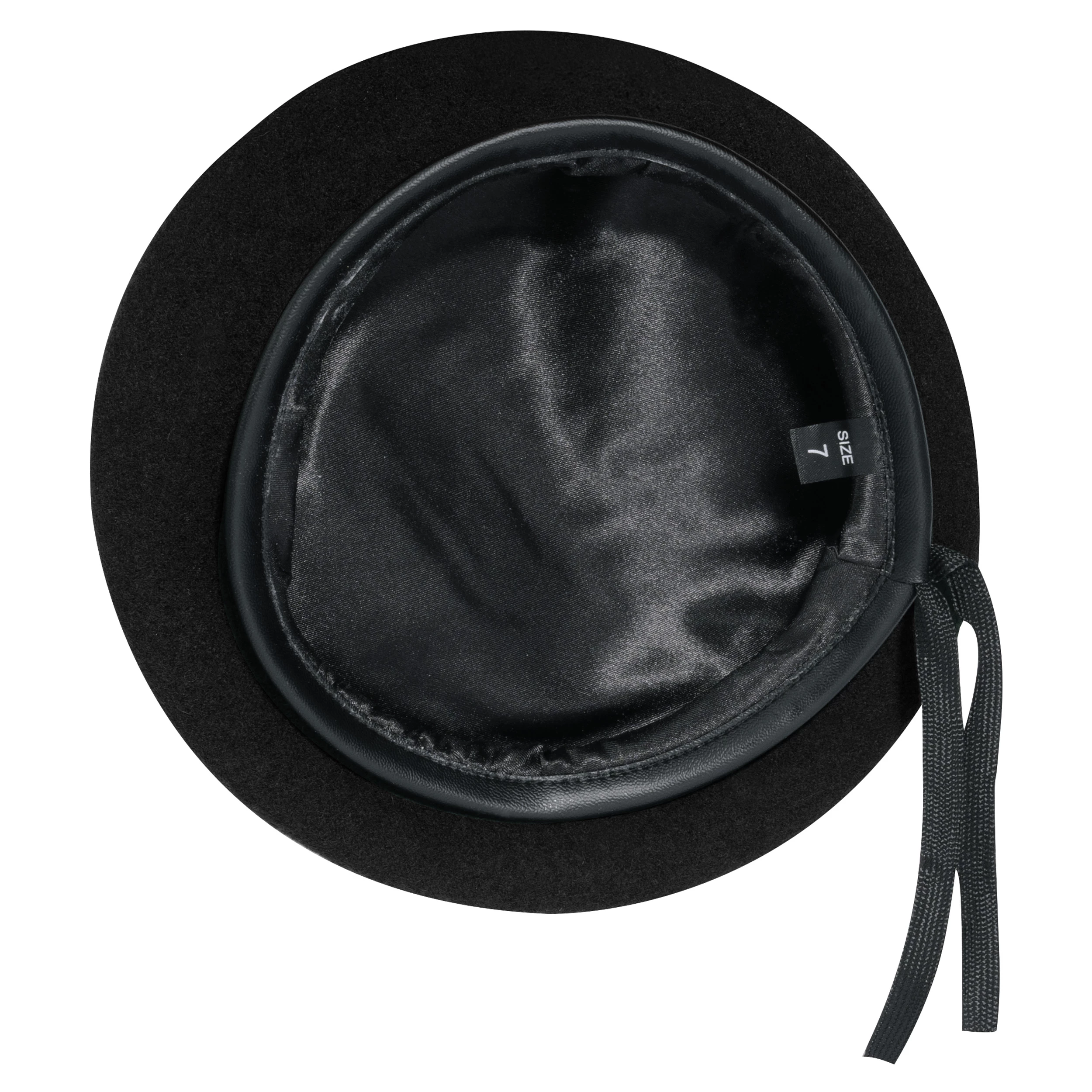 9244 Wool Monty Beret (us, Alpha, X-large, Navy Rothco Wool Monty Beret, Navy Blue, M - Walmart.com main image 4